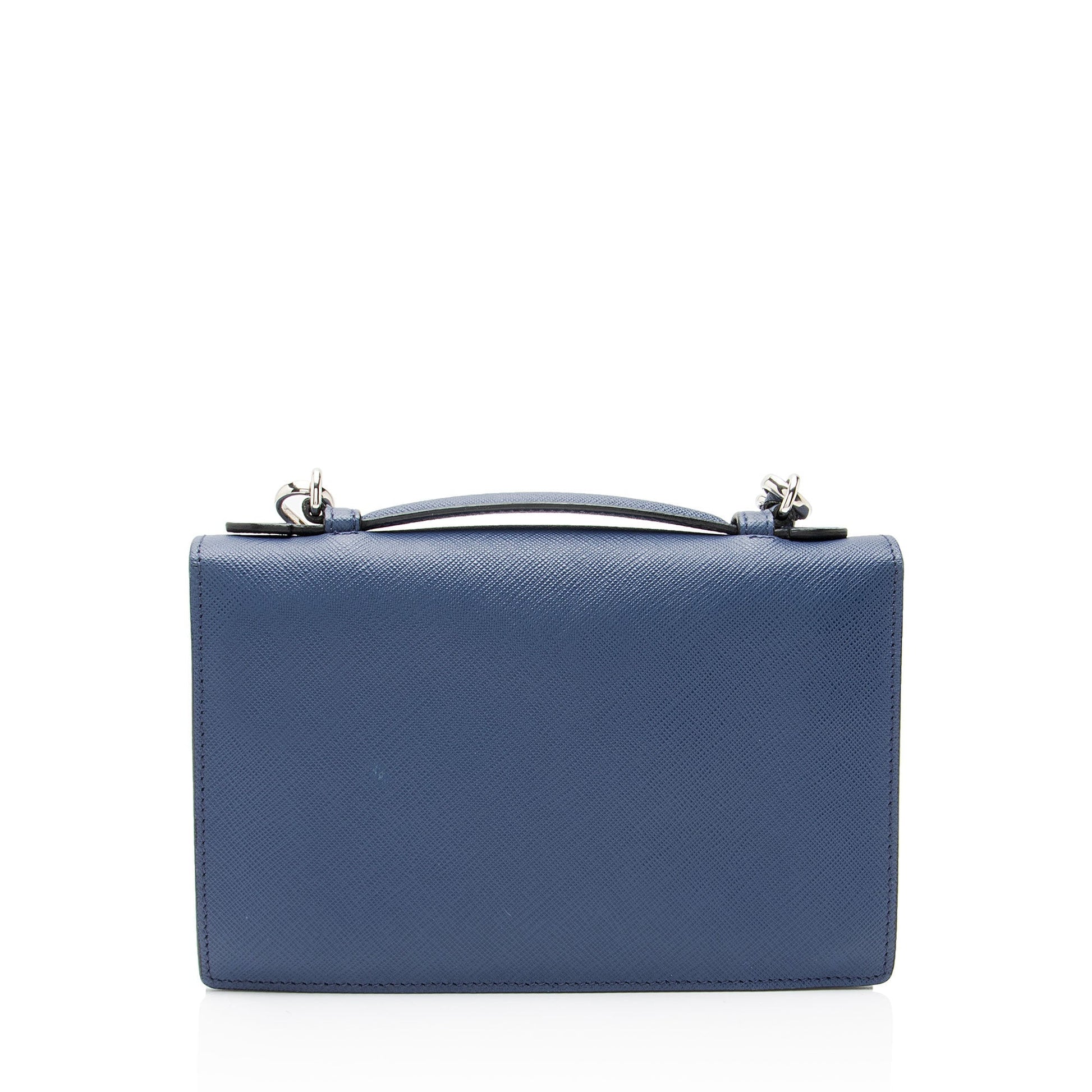 Prada Lux Sound Crossbody Saffiano Mini Crossbody Bag