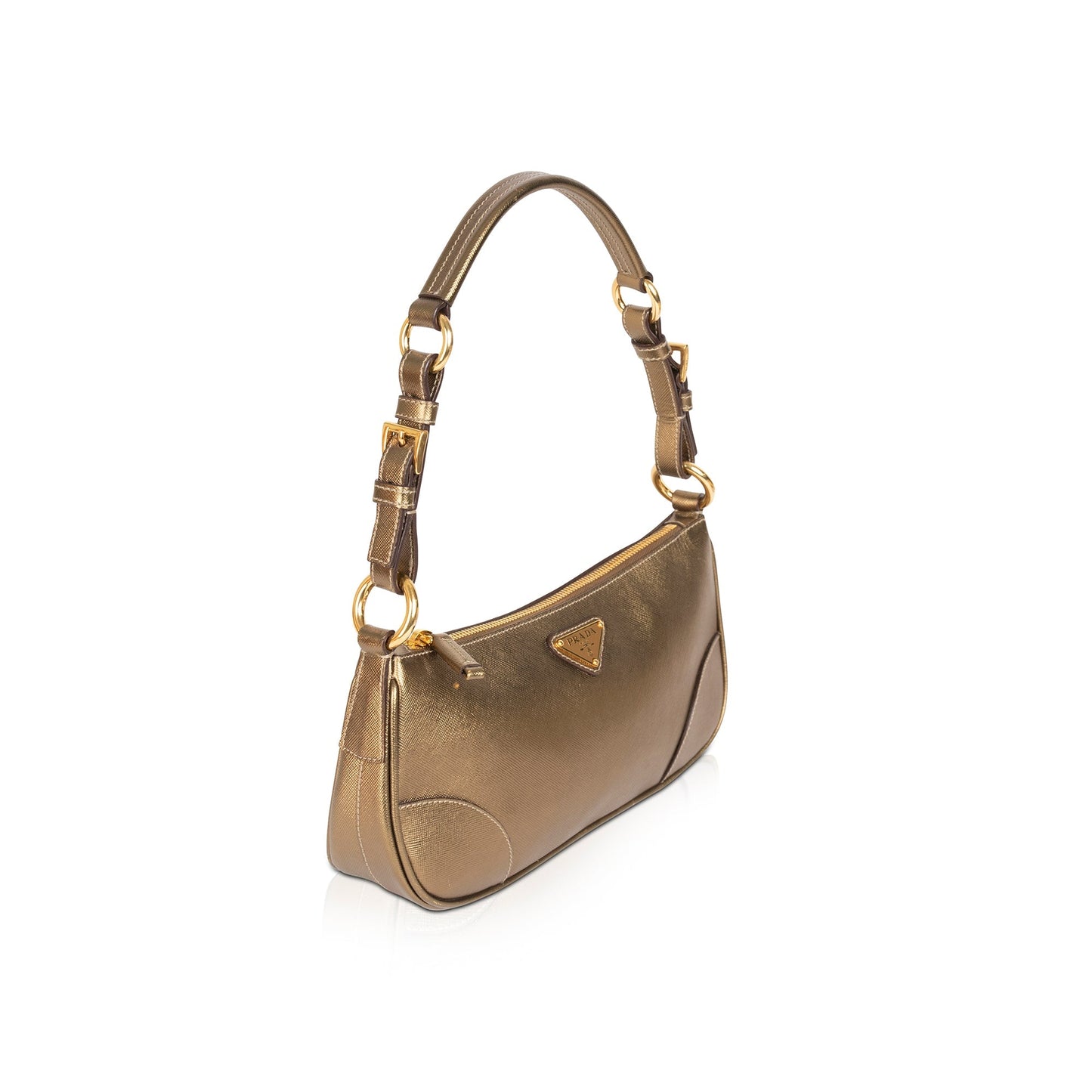 Prada Saffiano Metal Shoulder Bag Mini