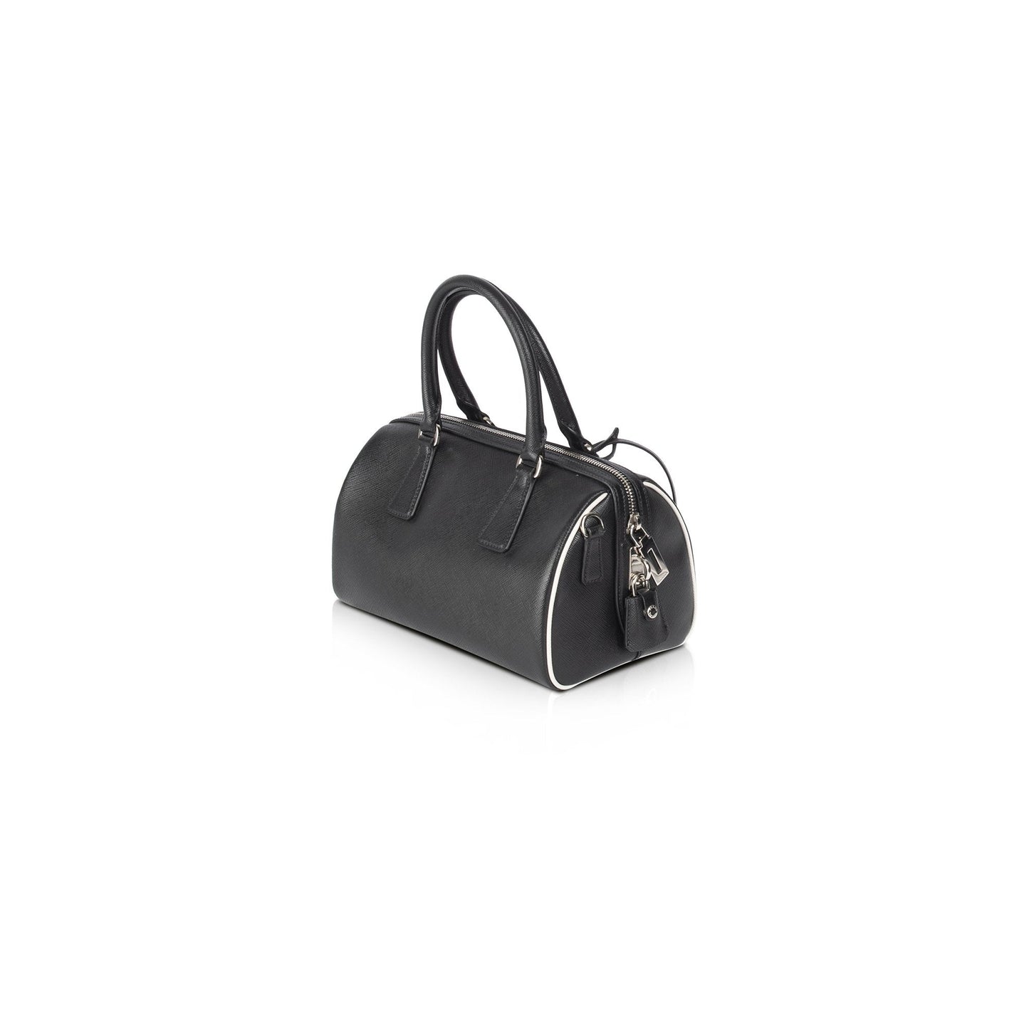Prada Saffiano Top Handle Bag Mini Travel Bag