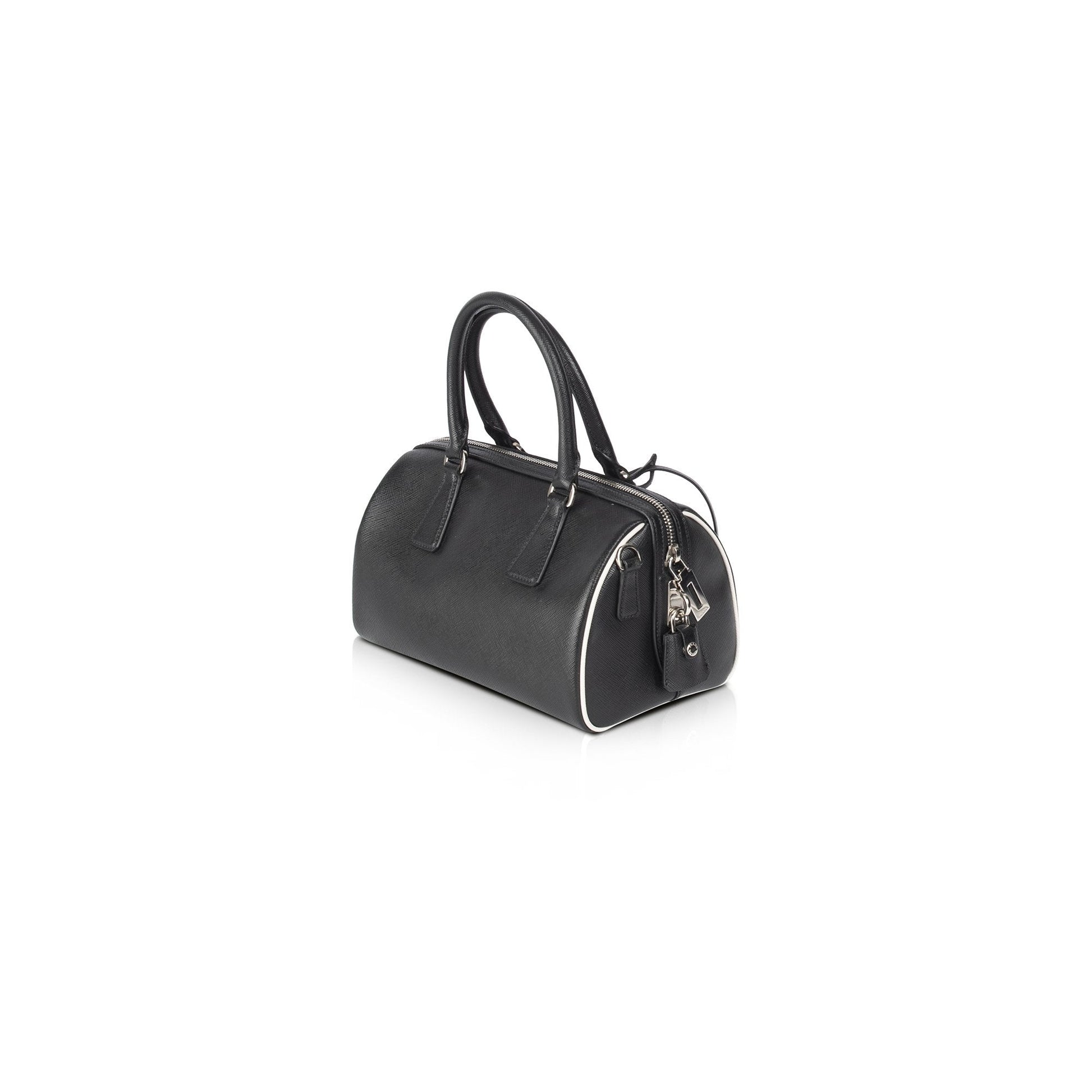 Prada Saffiano Top Handle Bag Mini Travel Bag