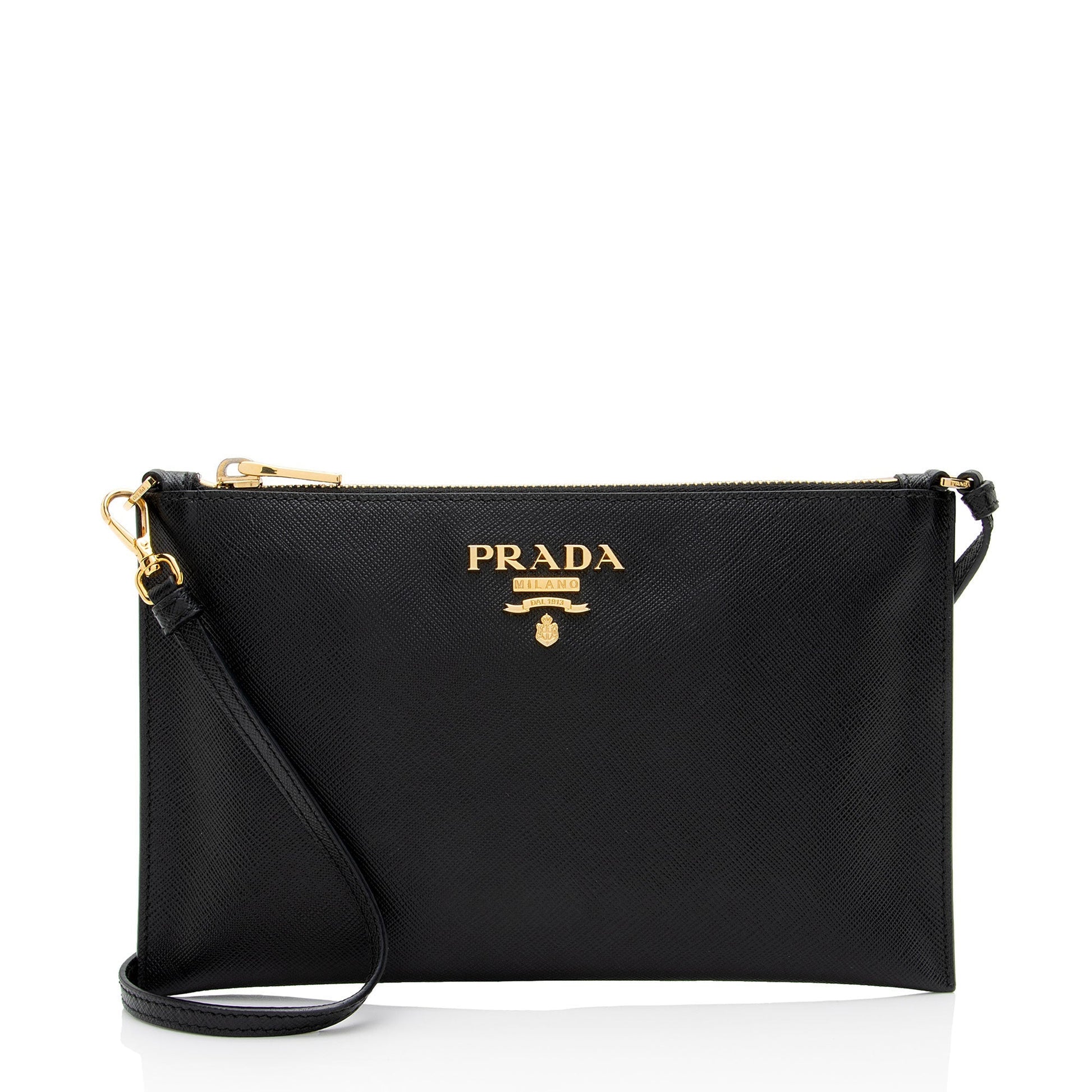Prada Pochette Shf Qukfn3 Handbag Saffiano Travel Bag