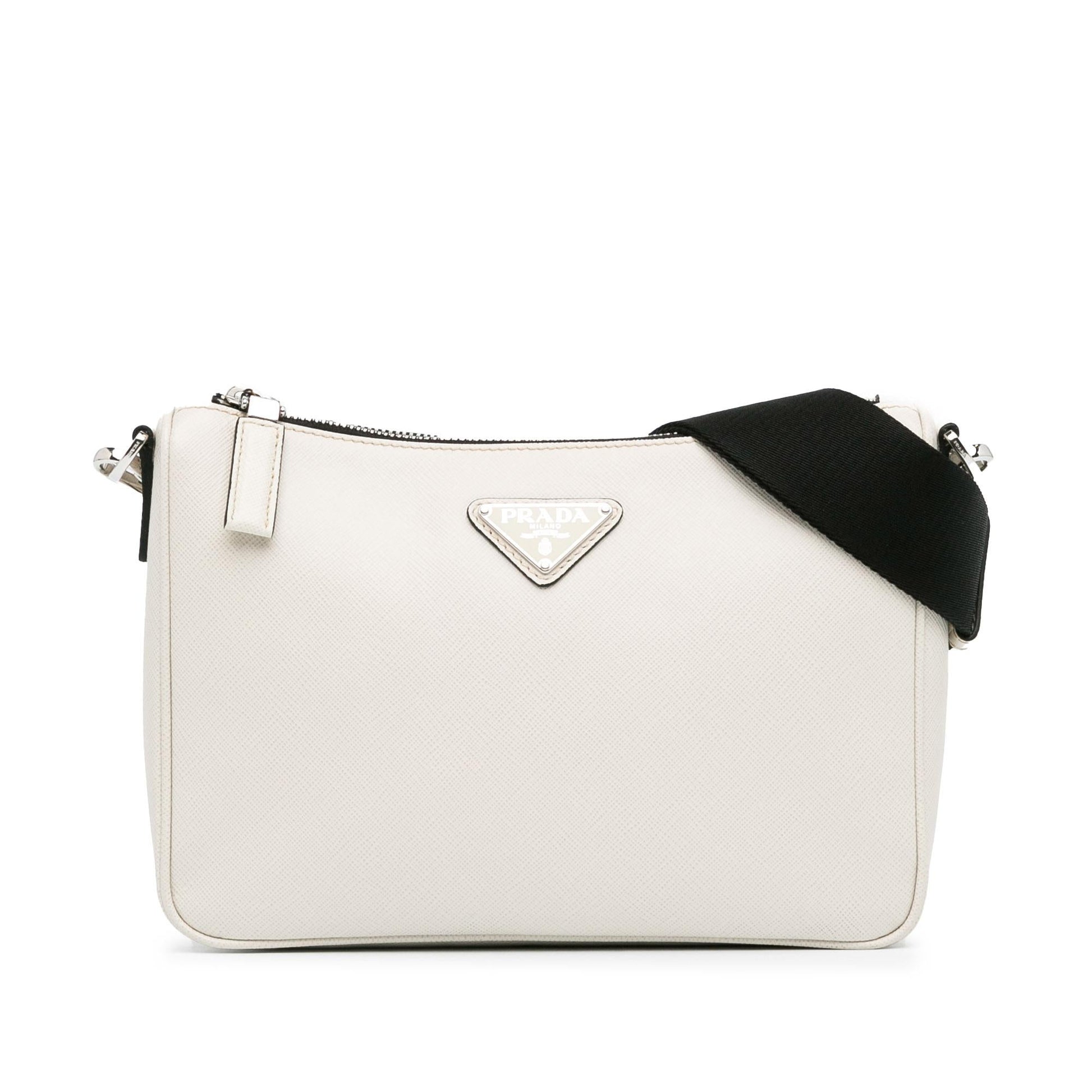 Prada Re Edition Messenger Shg L9Cucl Saffiano Zip Messenger Bag