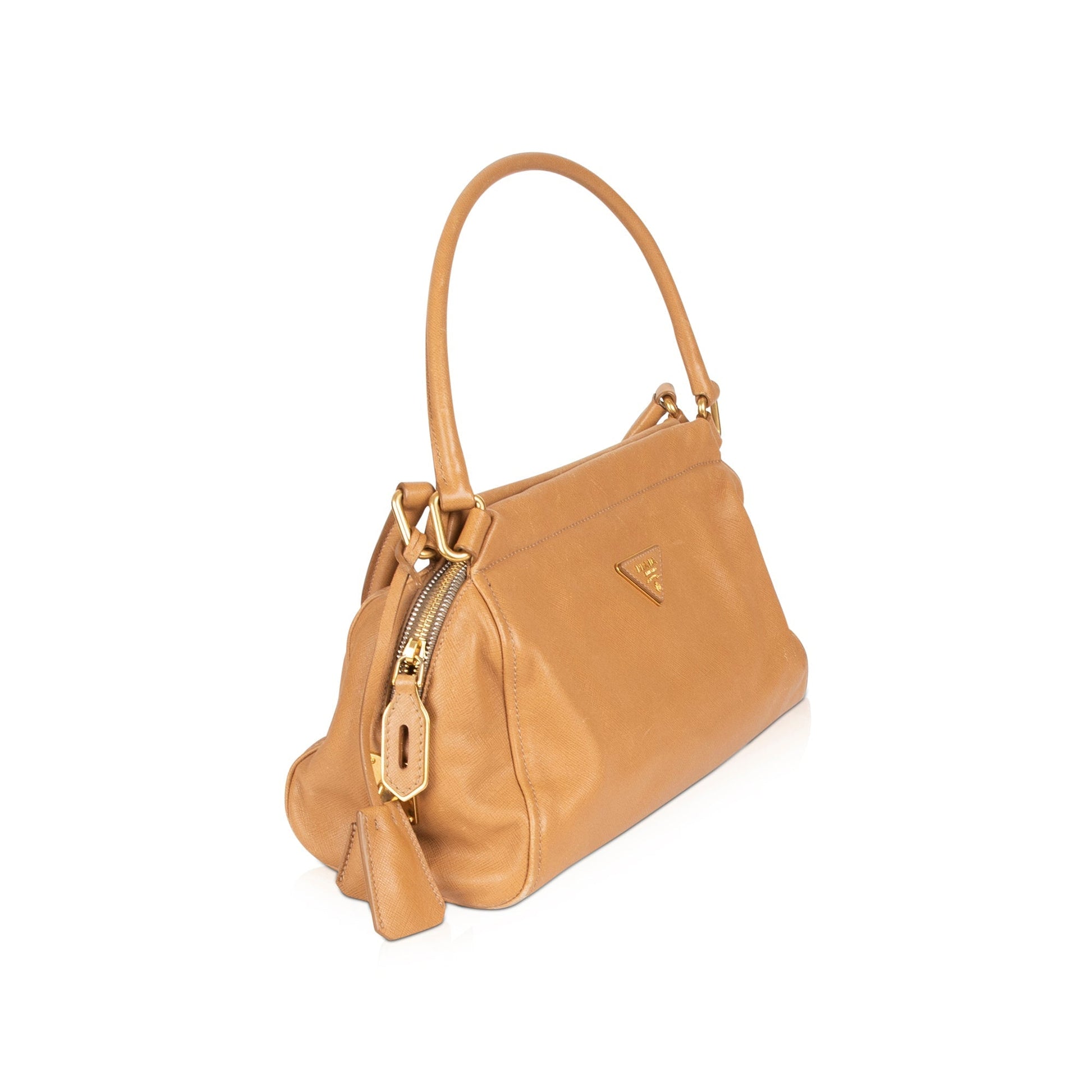 Prada Saffiano Soft Cipria Craquele Bag Travel Bag