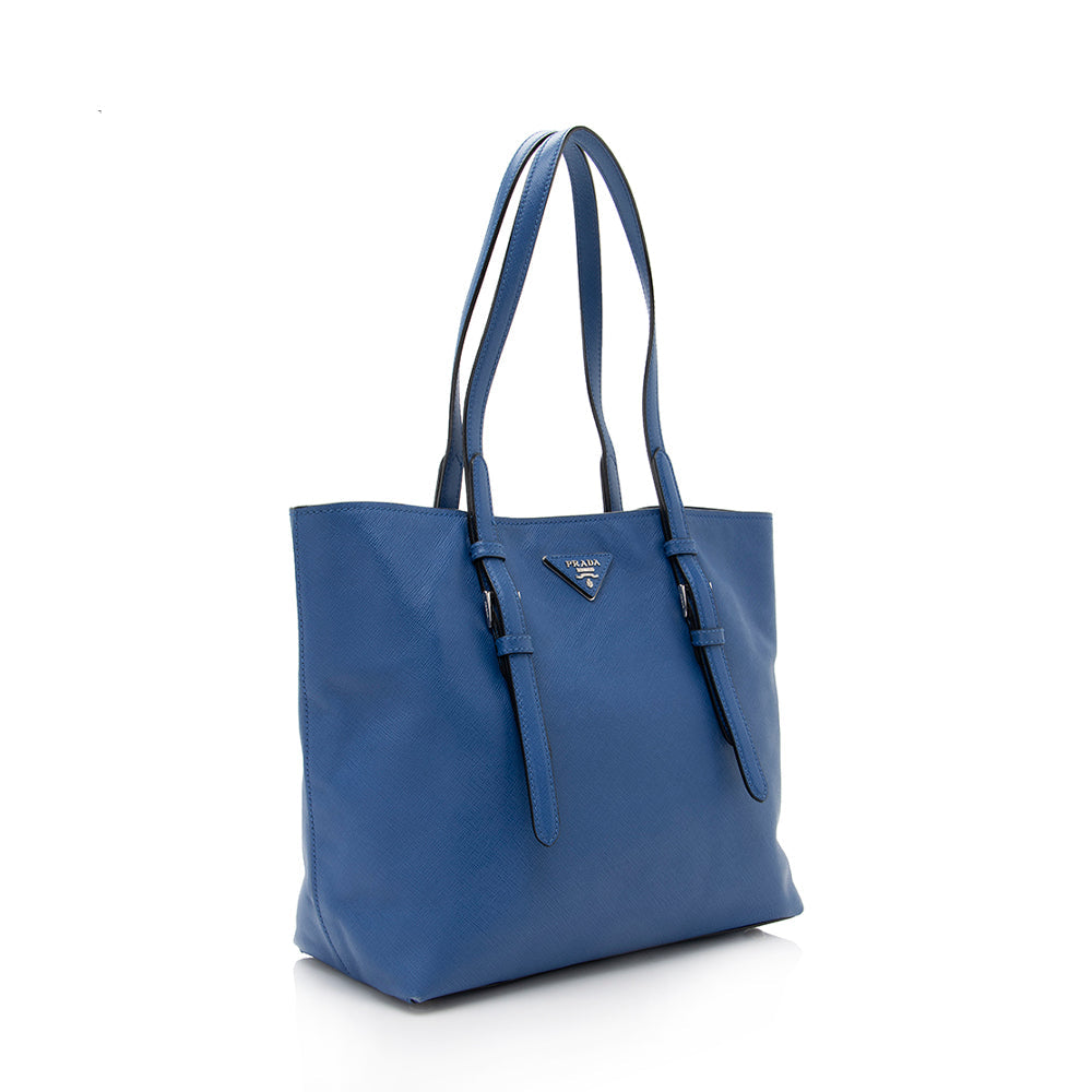 Prada Soft Tote Shf Saffiano Tote Bag