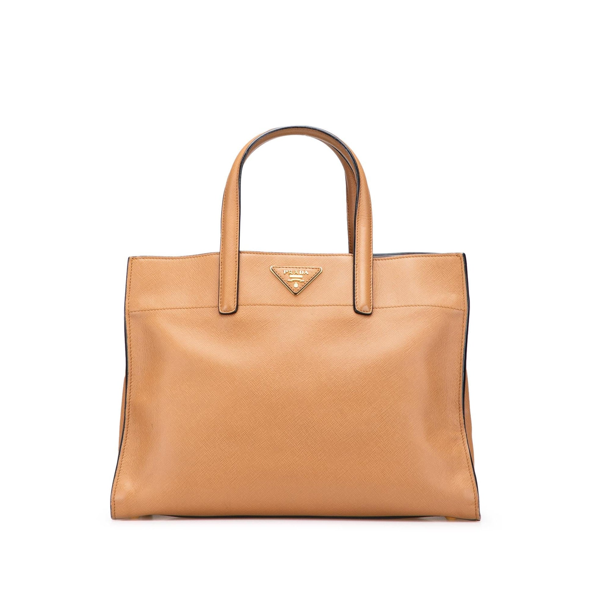 Prada Soft Triple Pocket Satchel Saffiano Satchel Bag Pocket Satchel 1