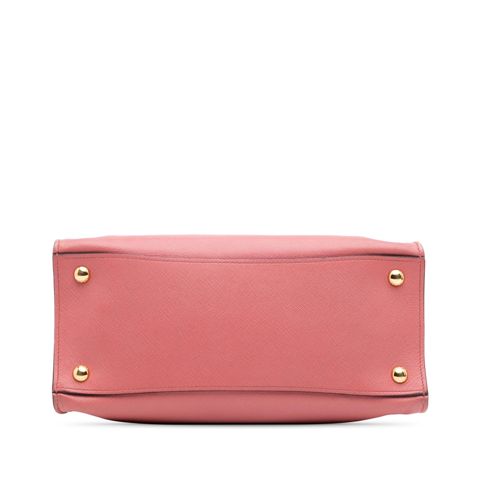 Prada Soft Triple Pocket Tote Saffiano Tote Bag Pocket Tote 5