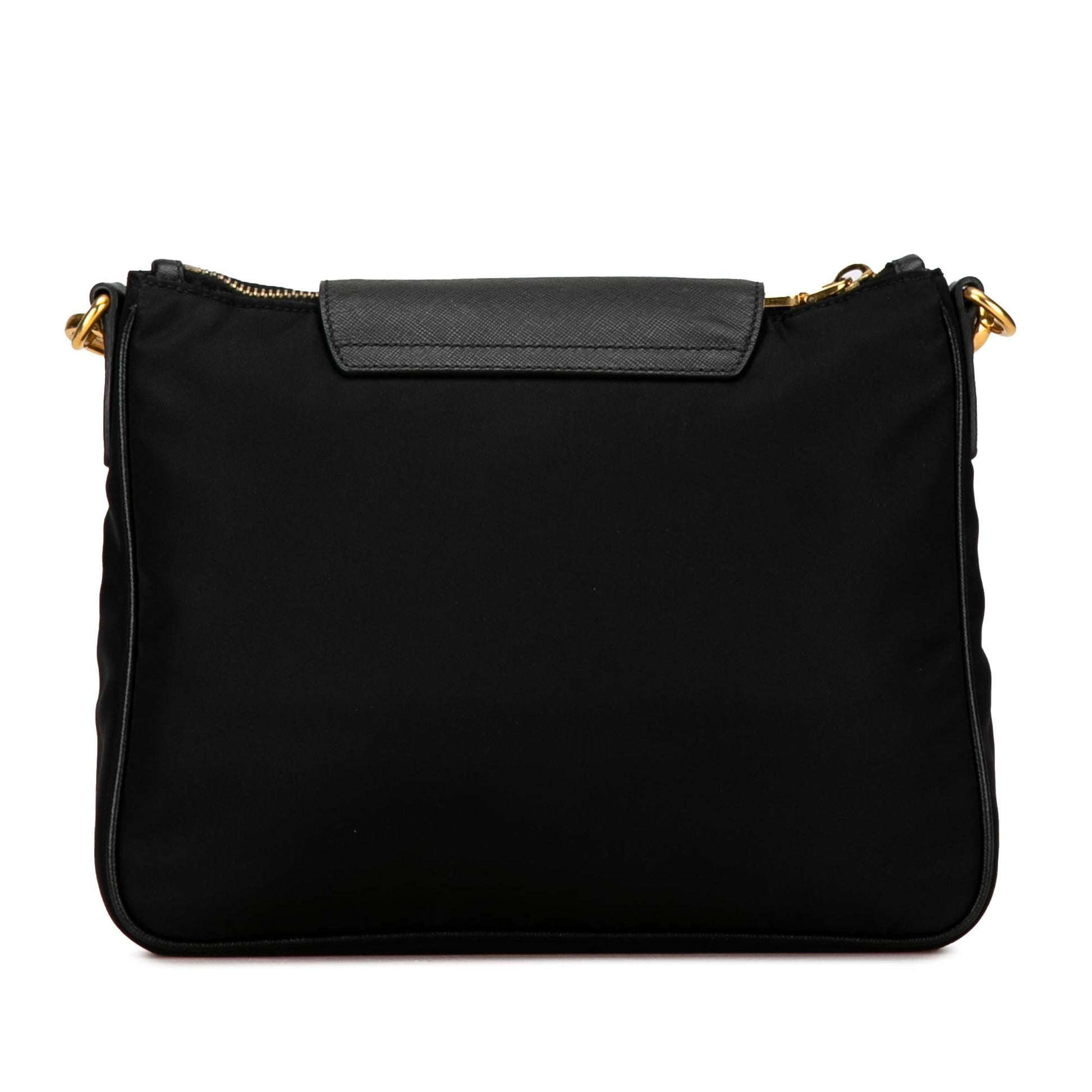 Prada Trimmed Tessuto Crossbody Shg Ntt1B2 Saffiano Crossbody Bag