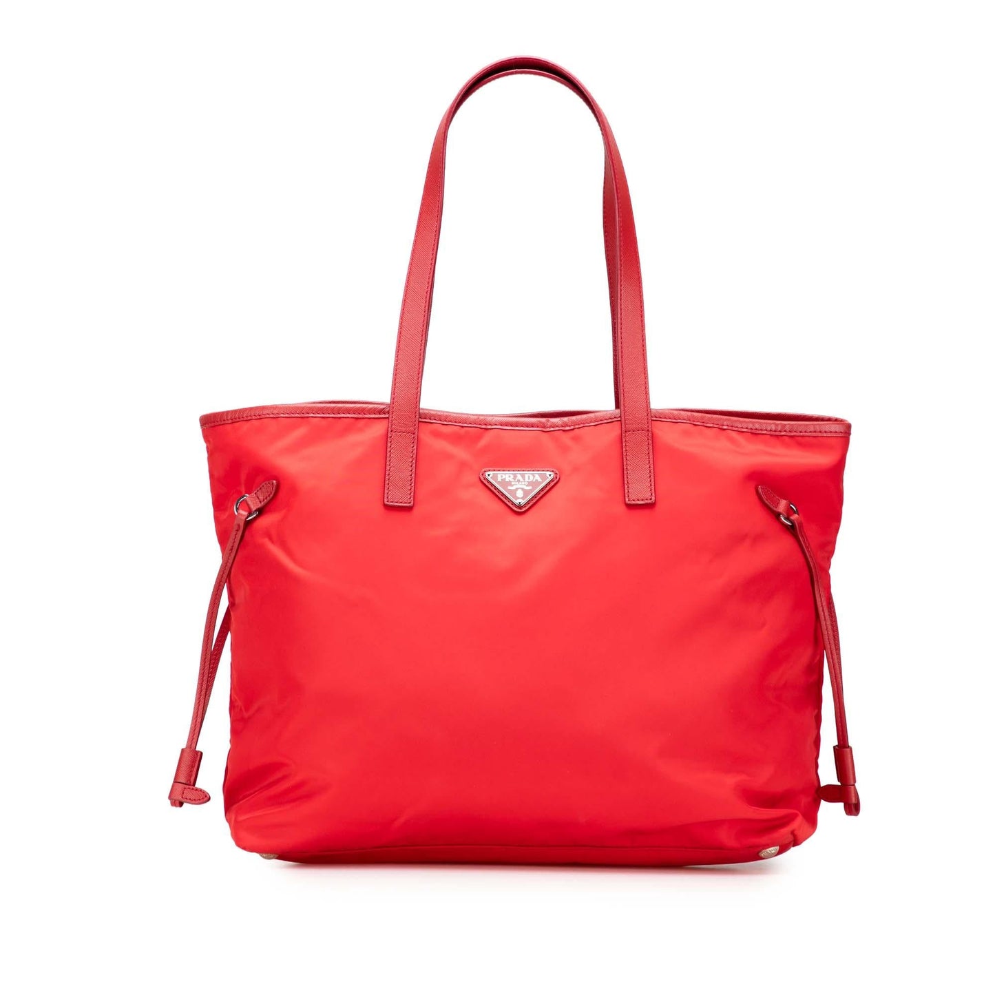 Prada Trimmed Tessuto Open Convertible Tote Saffiano Tote Bag