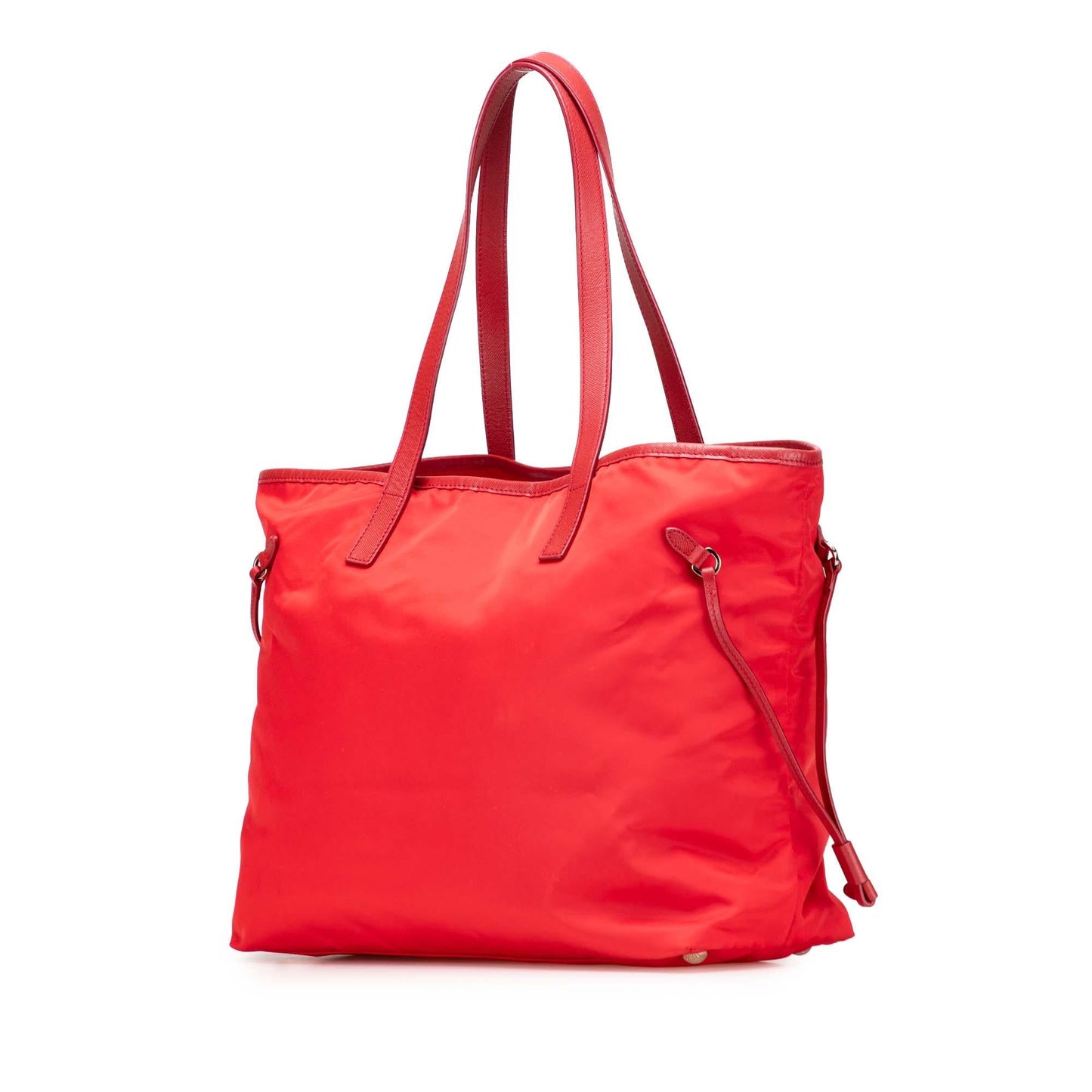 Prada Trimmed Tessuto Open Convertible Tote Saffiano Tote Bag