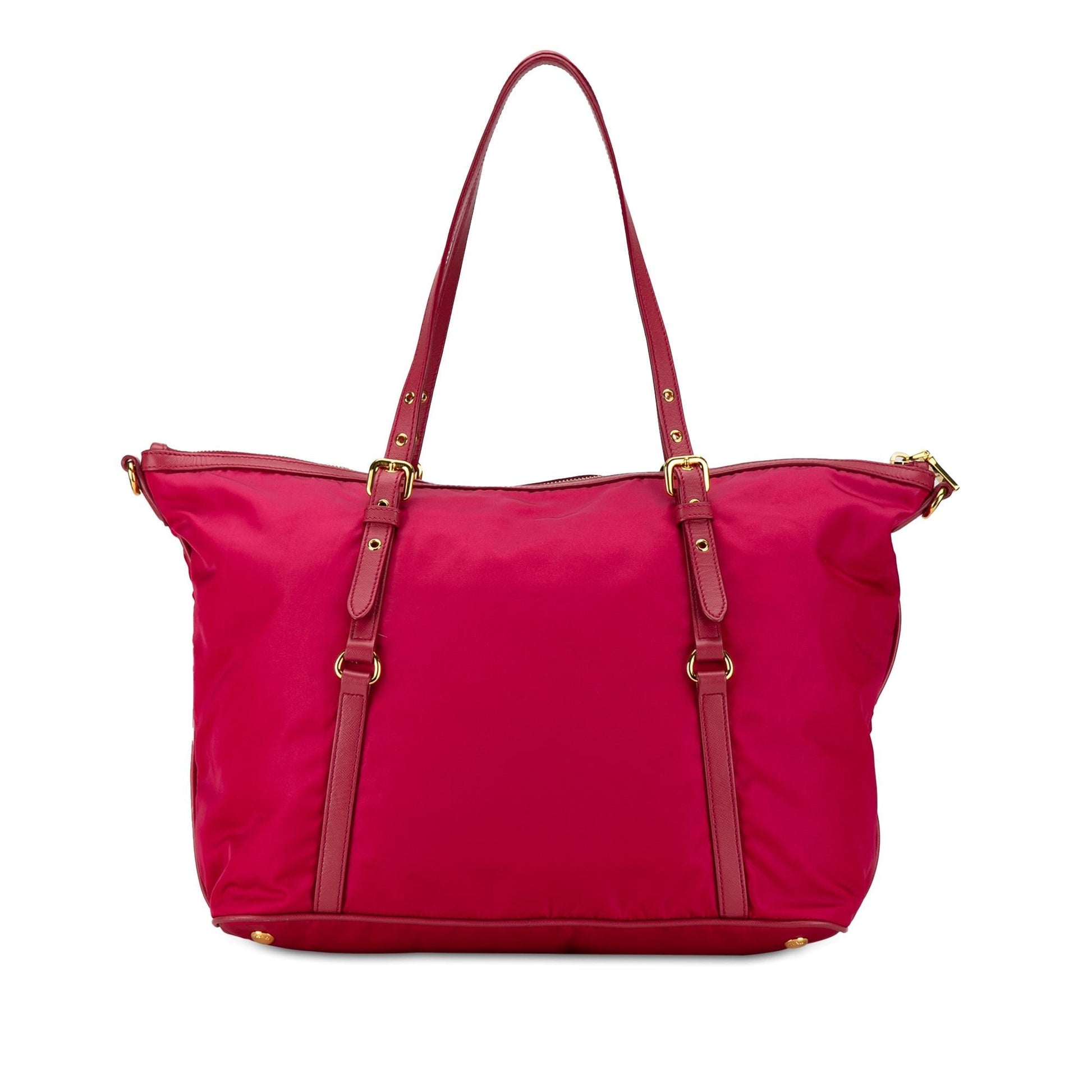 Prada Trimmed Tessuto Satchel Saffiano Satchel Bag