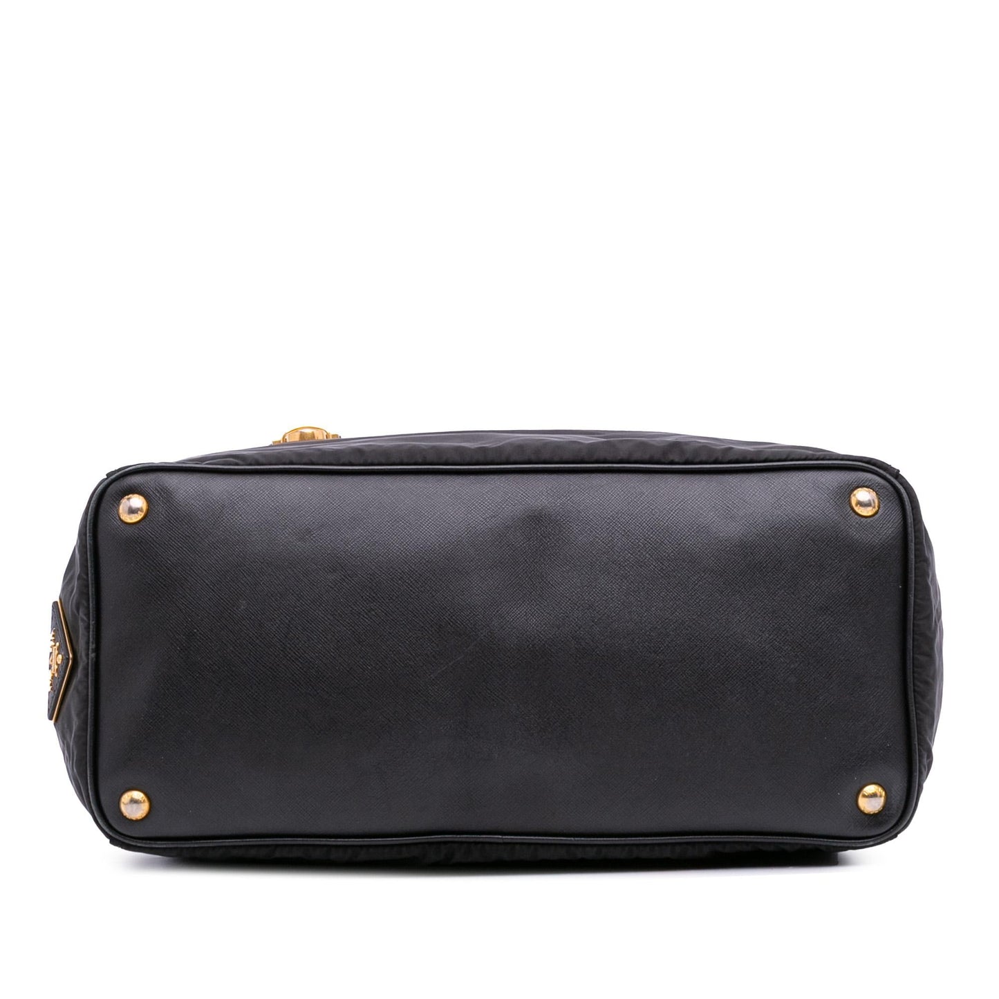 Prada Trimmed Tessuto Satchel Saffiano Satchel Bag Tessuto Satchel 3