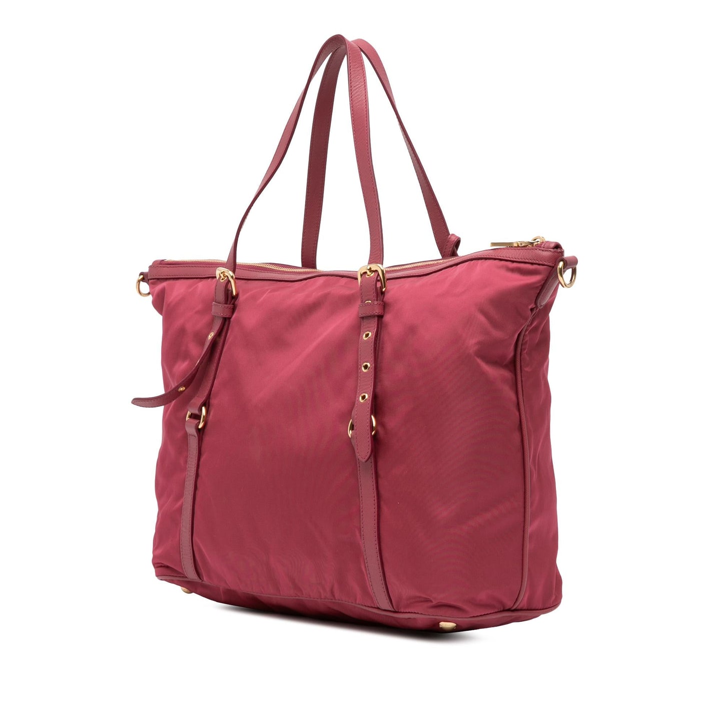 Prada Trimmed Tessuto Satchel Saffiano Satchel Bag Tessuto Satchel 4