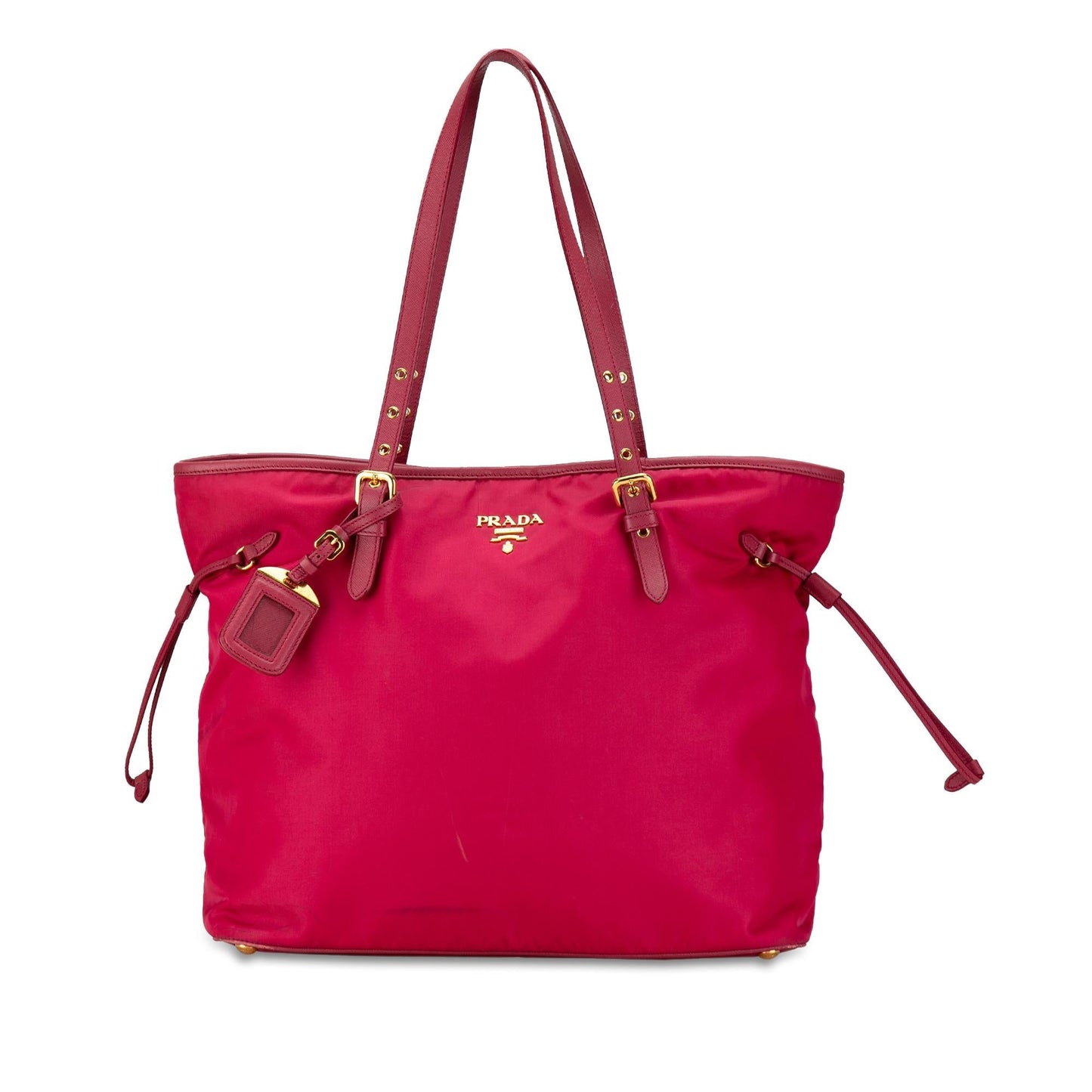 Prada Trimmed Tessuto Tote Shg 69Obrg Saffiano Tote Bag
