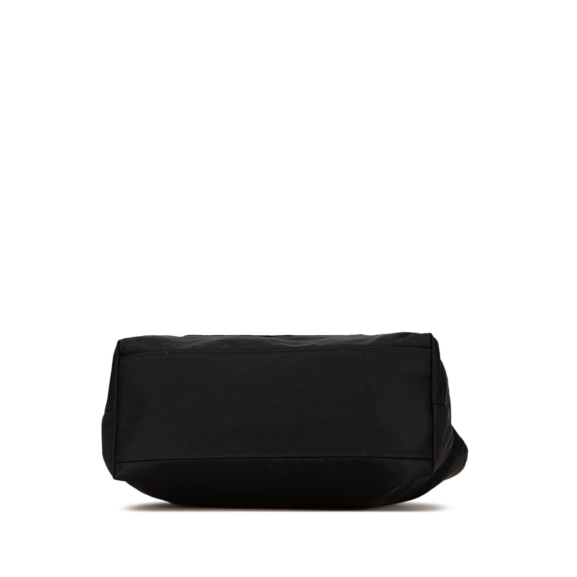 Prada Trimmed Tessuto Tote Shg T6Tqag Saffiano Tote Bag