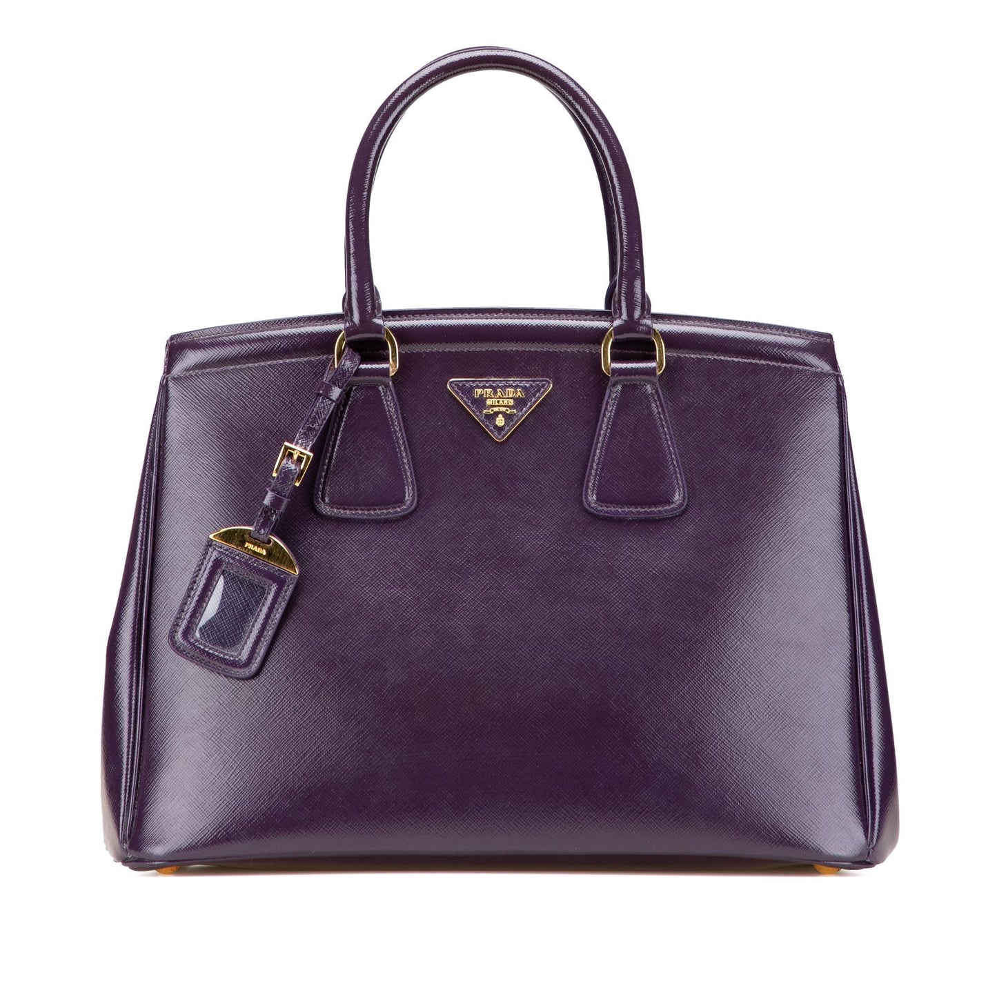 Prada Vernice Parabole Tote Saffiano Tote Bag