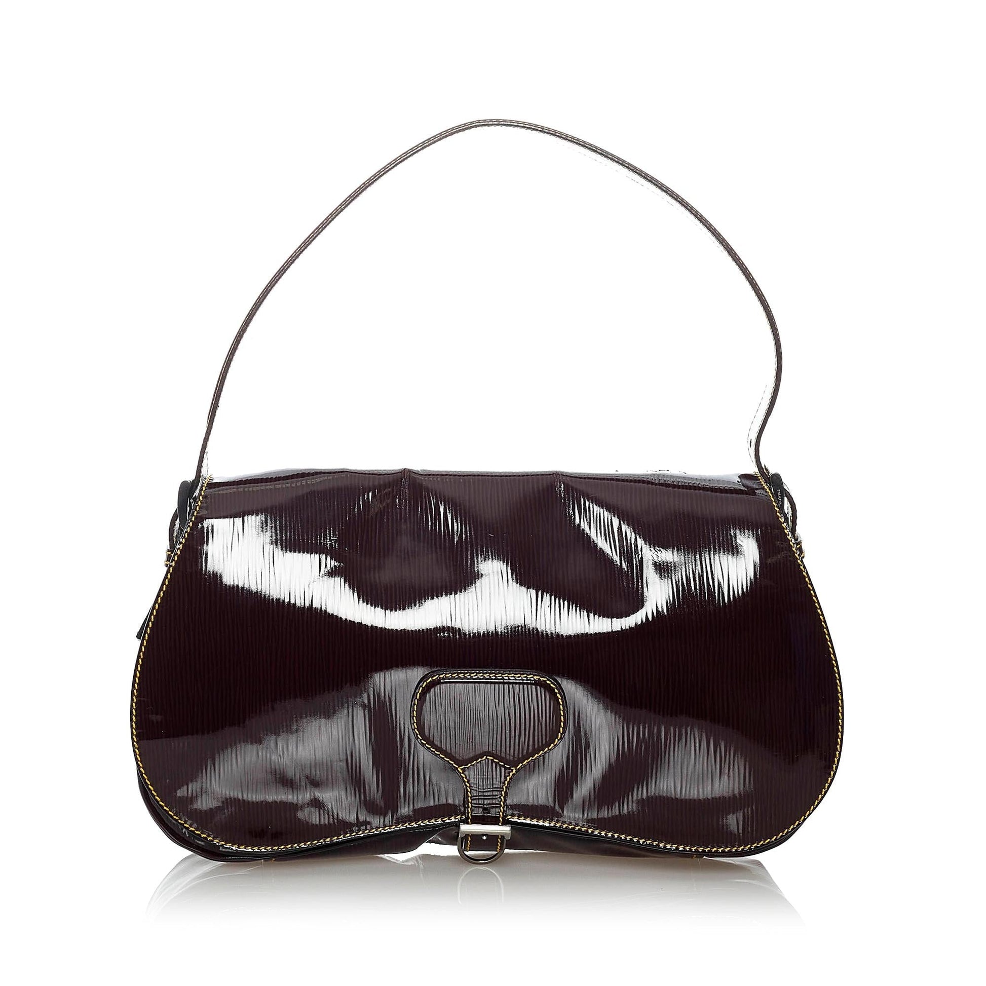 Prada Vernice Shoulder Bag Shg Saffiano