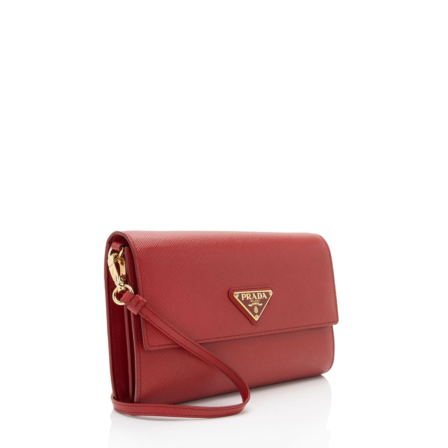 Prada Wallet On Bag Shf Yvfvnz Saffiano Chain Crossbody Bag