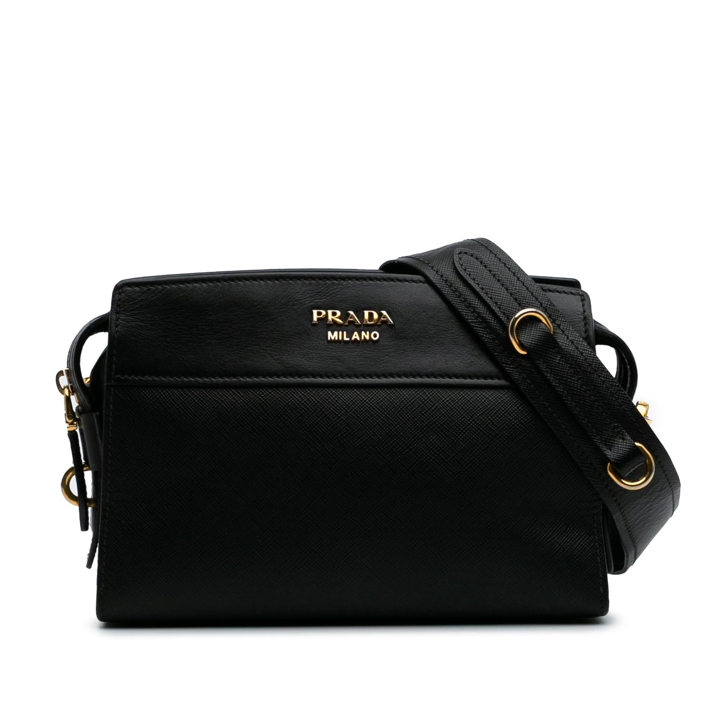 Prada And City Calf Esplanade Crossbody Saffiano Crossbody Bag