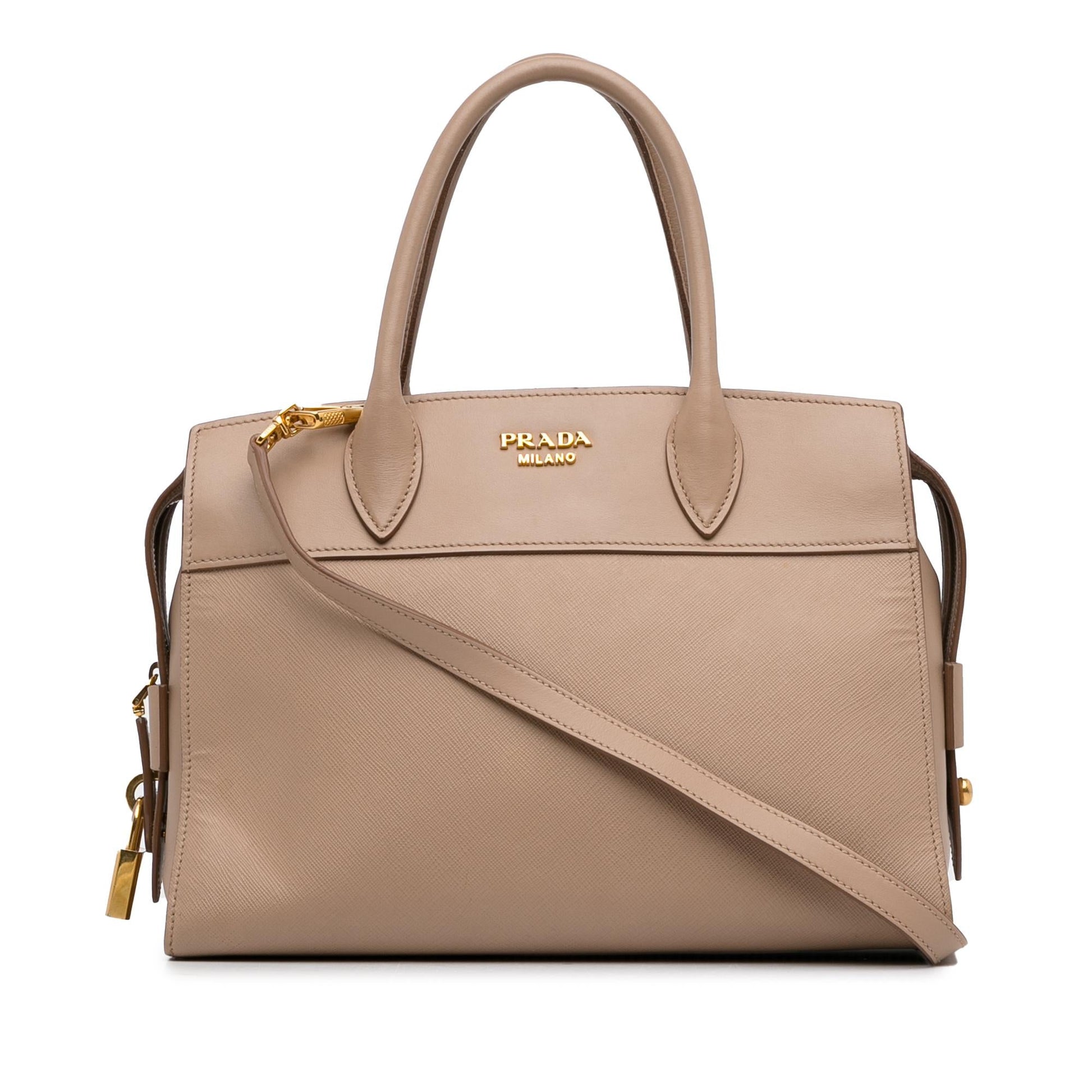 Prada And City Calf Esplanade Shg Mvjpfh Satchel Bag Saffiano