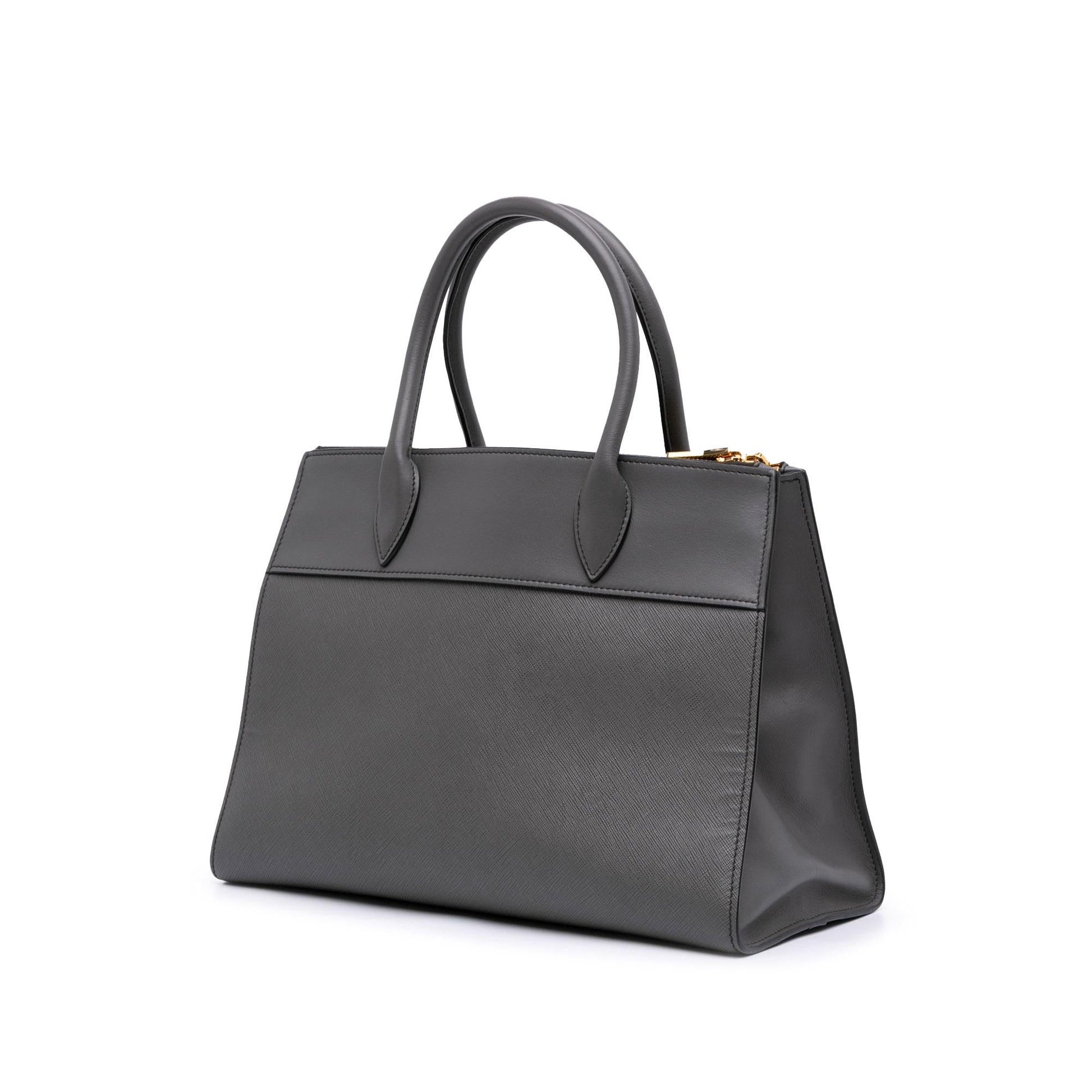 Prada And City Calf Paradigme Bag Saffiano Satchel Bag