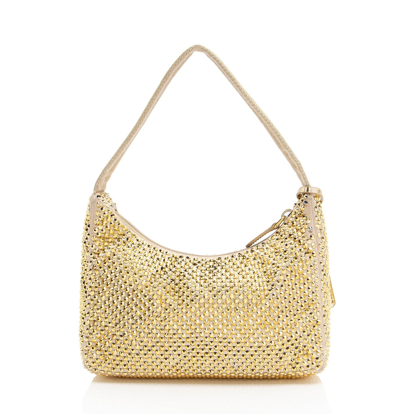 Prada Crystal Re Edition Bag Satin Mini Shoulder Bag