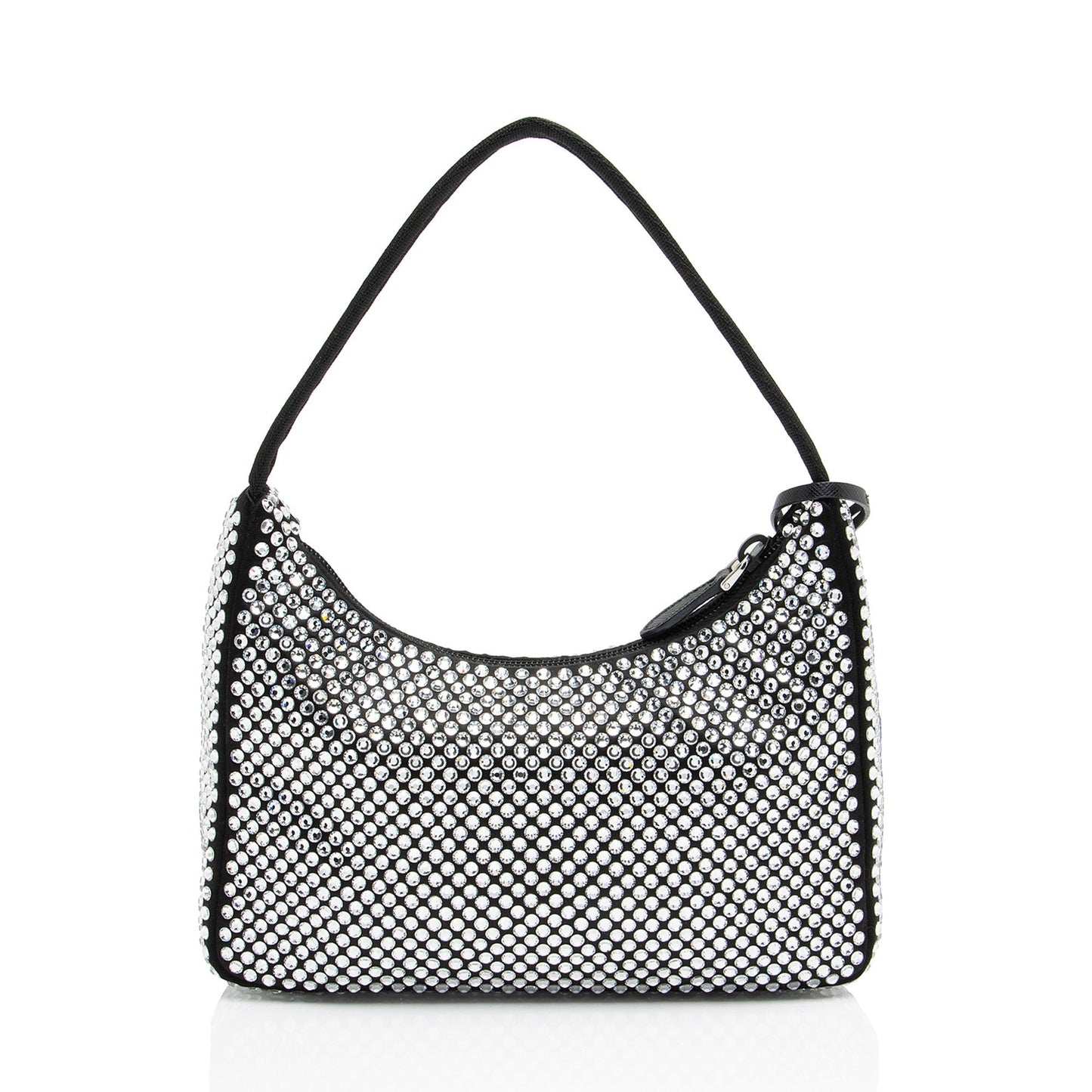 Prada Crystal Re Edition Bag Satin Mini Shoulder Bag 2000 Mini Bag