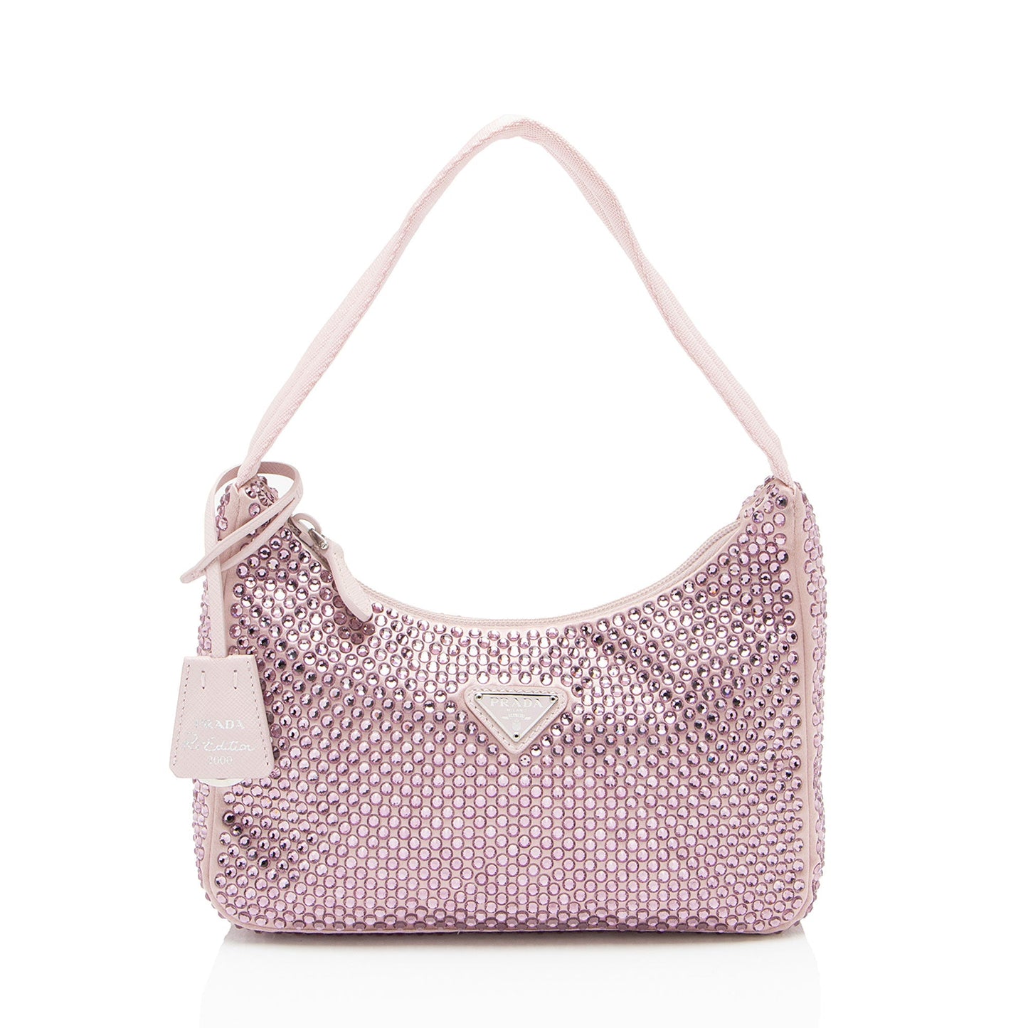 Prada Crystal Re Edition Bag Satin Mini Shoulder Bag Mini Bag 1