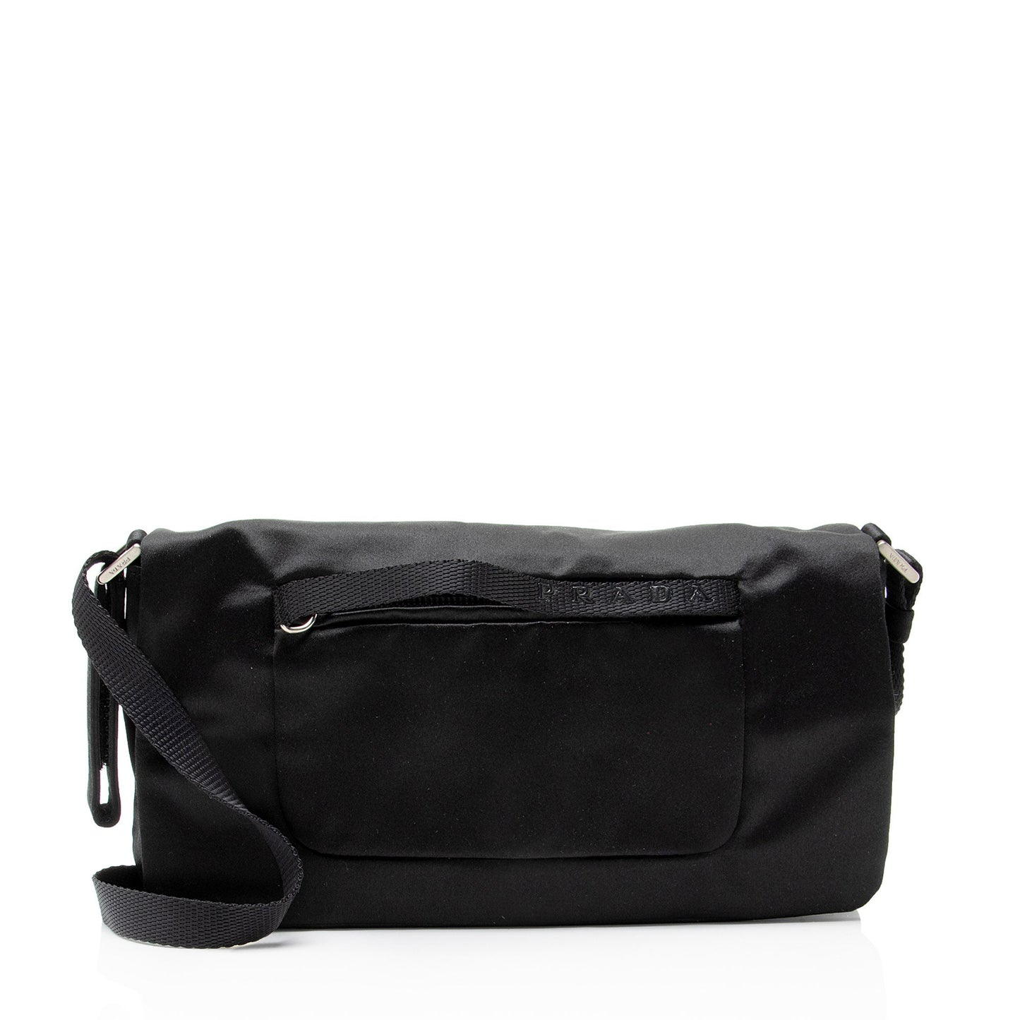 Prada Pochette Shoulder Bag Satin