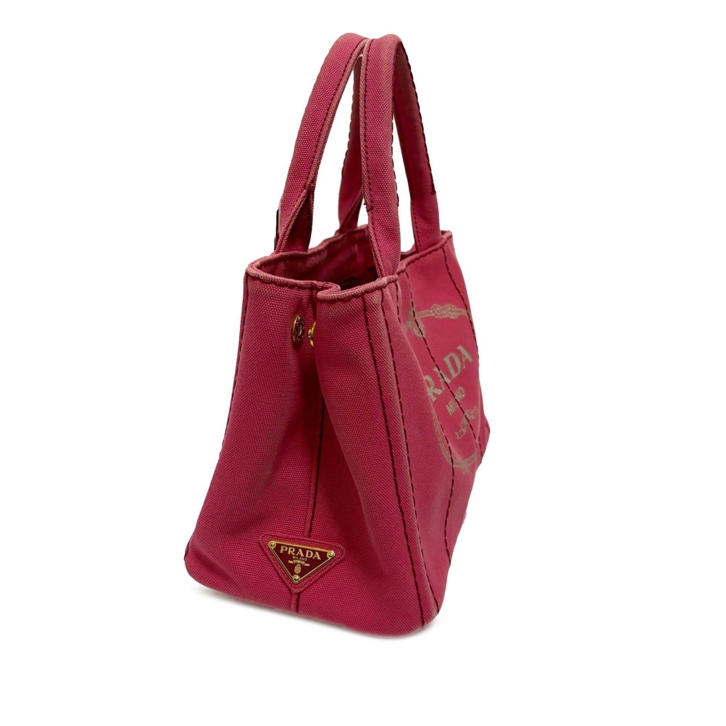 Prada Canapa Satchel Shg O5Sop1 Small Logo Satchel Bag