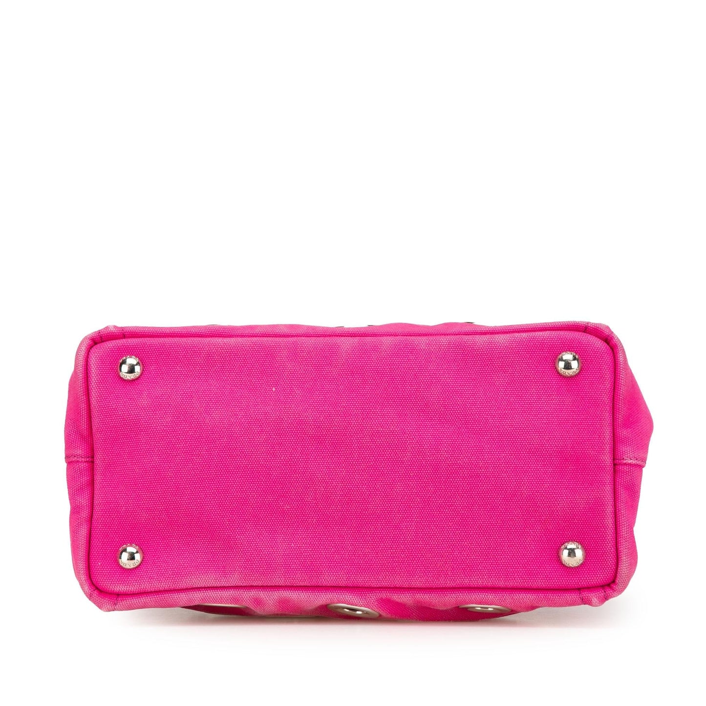 Prada Canapa Grommet Satchel Canvas Small Satchel Bag Grommet Satchel 1