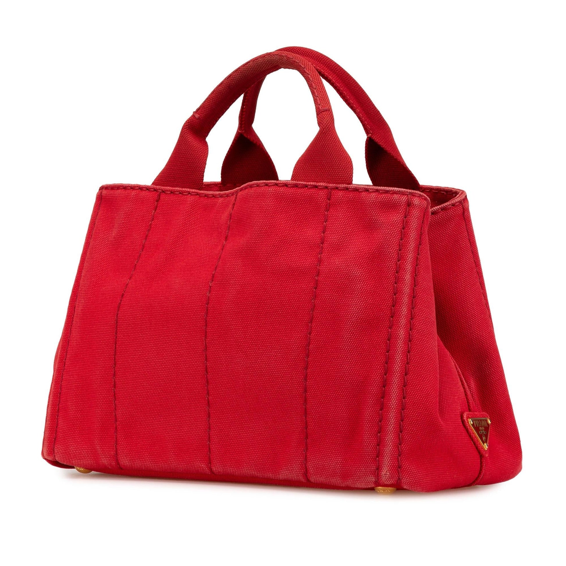 Prada Canapa Satchel Canvas Small Logo Satchel Bag Canapa Logo Satchel