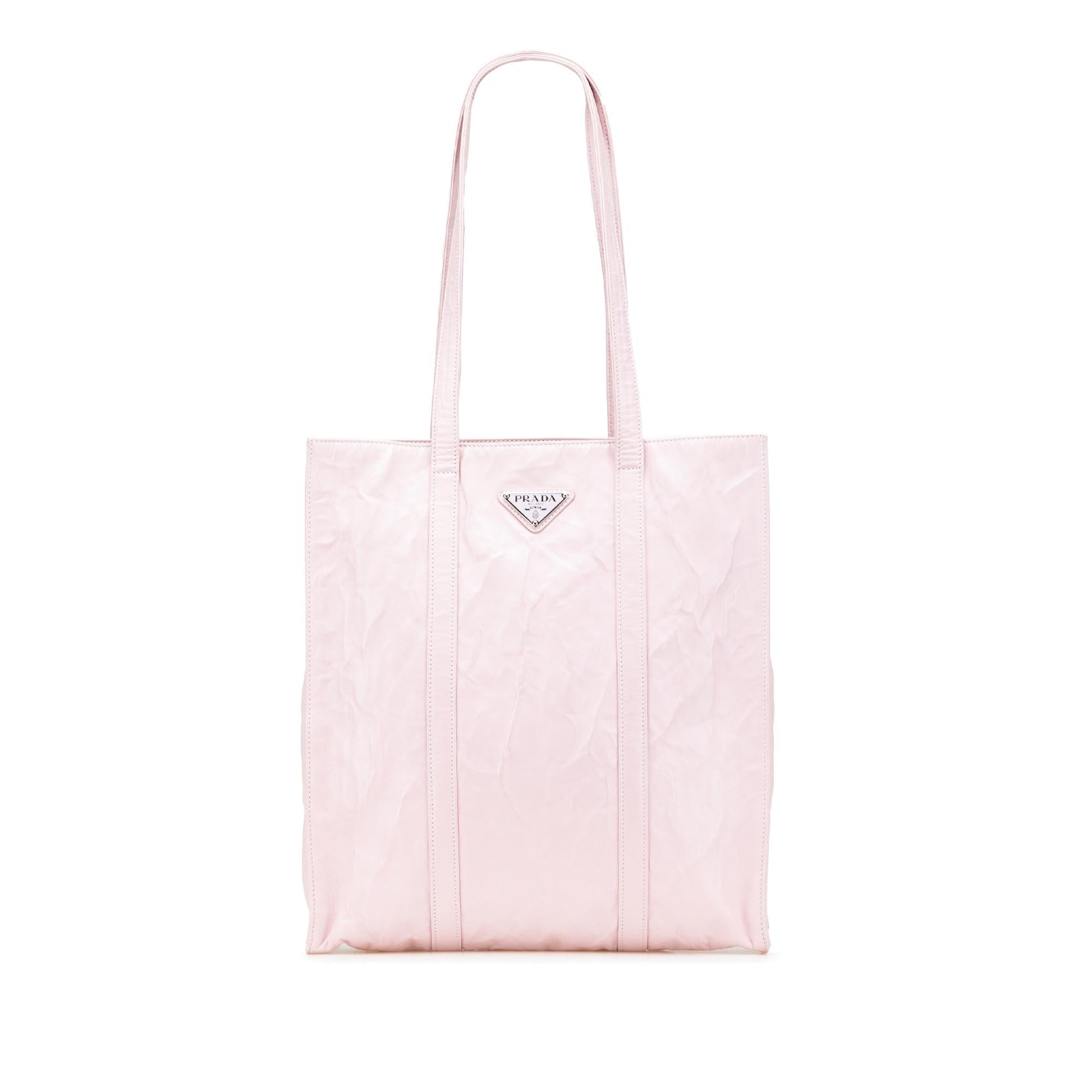 Prada Nappa Antique Tote Small Tote Bag