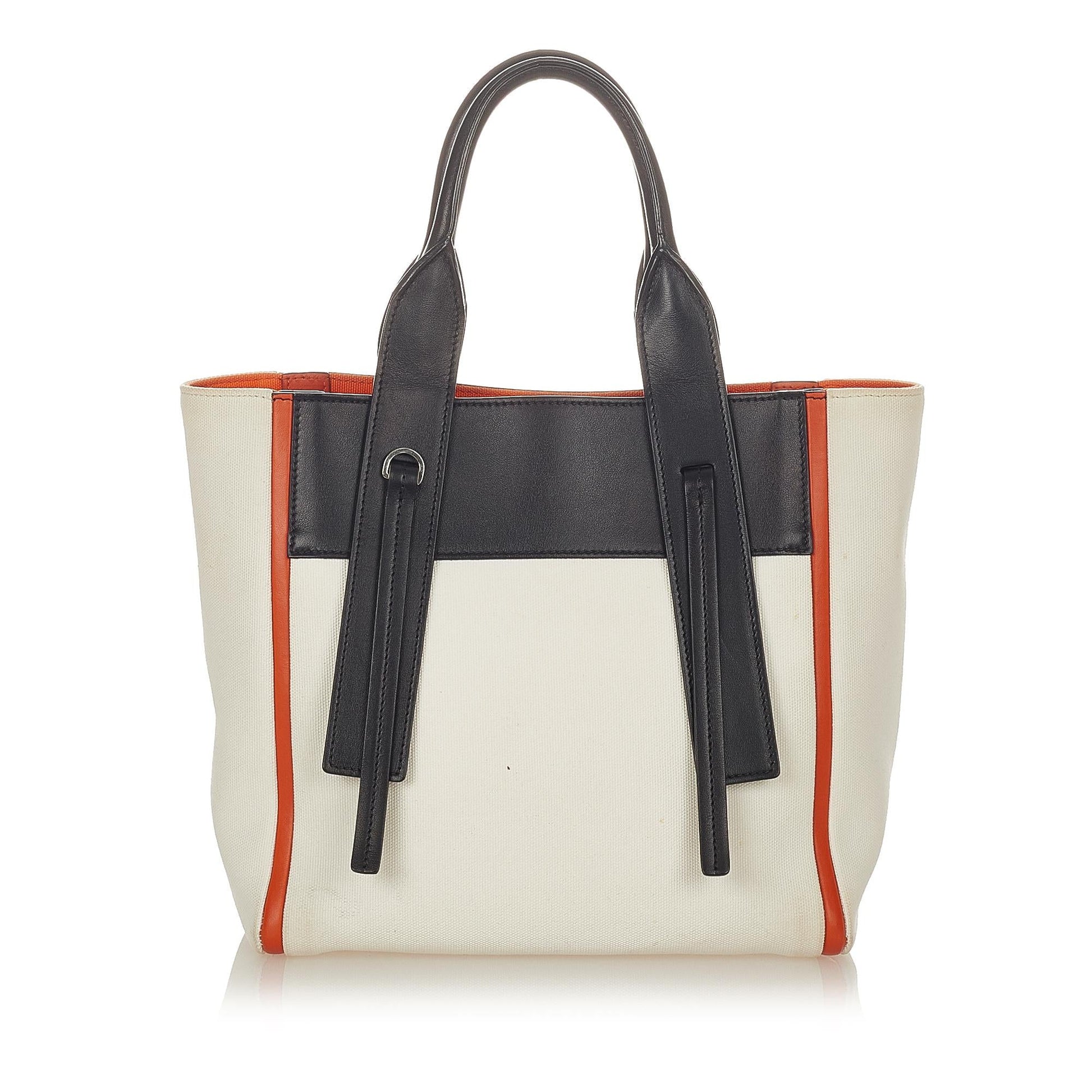 Prada Ouverture Satchel Shg Canvas Small Satchel Bag