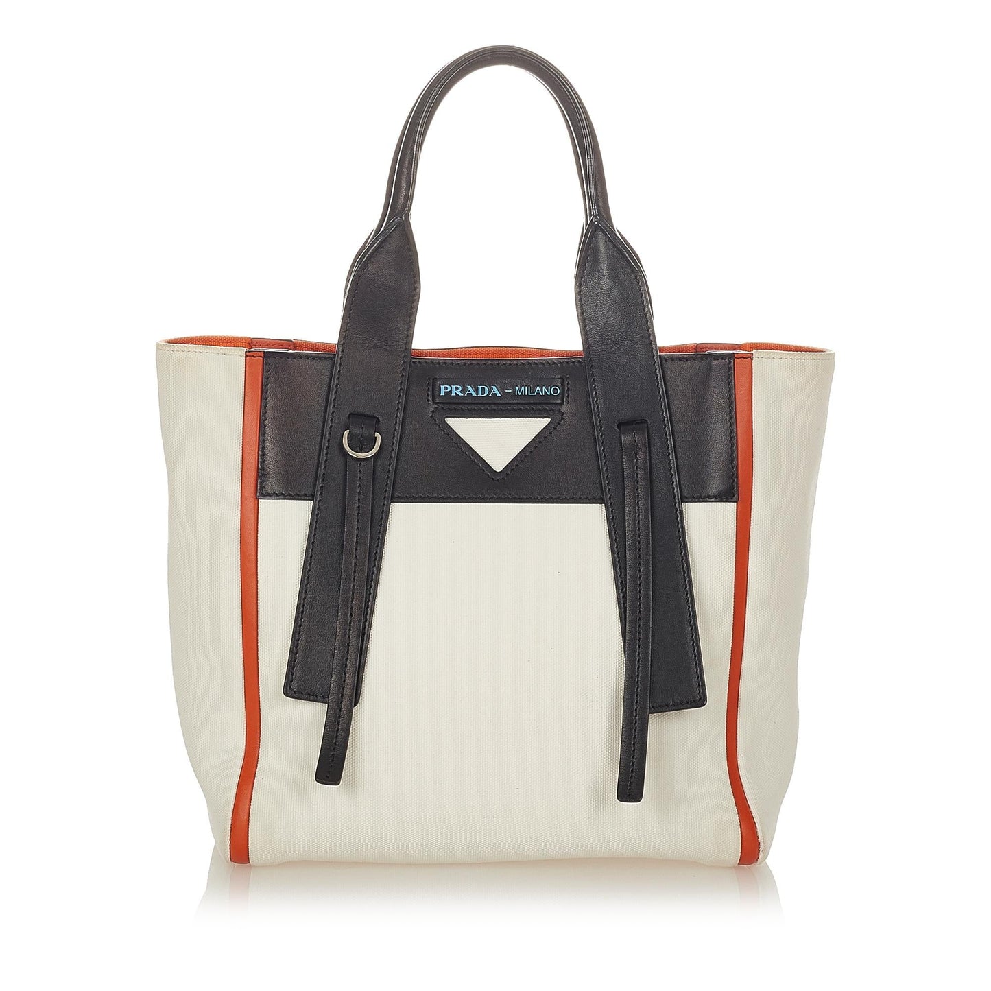 Prada Ouverture Satchel Shg Canvas Small Satchel Bag