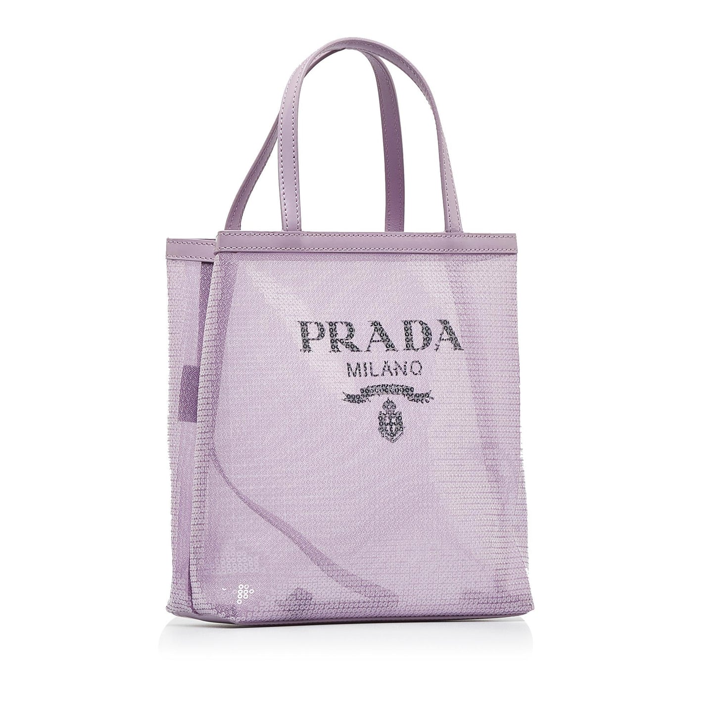 Prada Rete Paillettes Tote Shg Stpfny Small Tote Bag