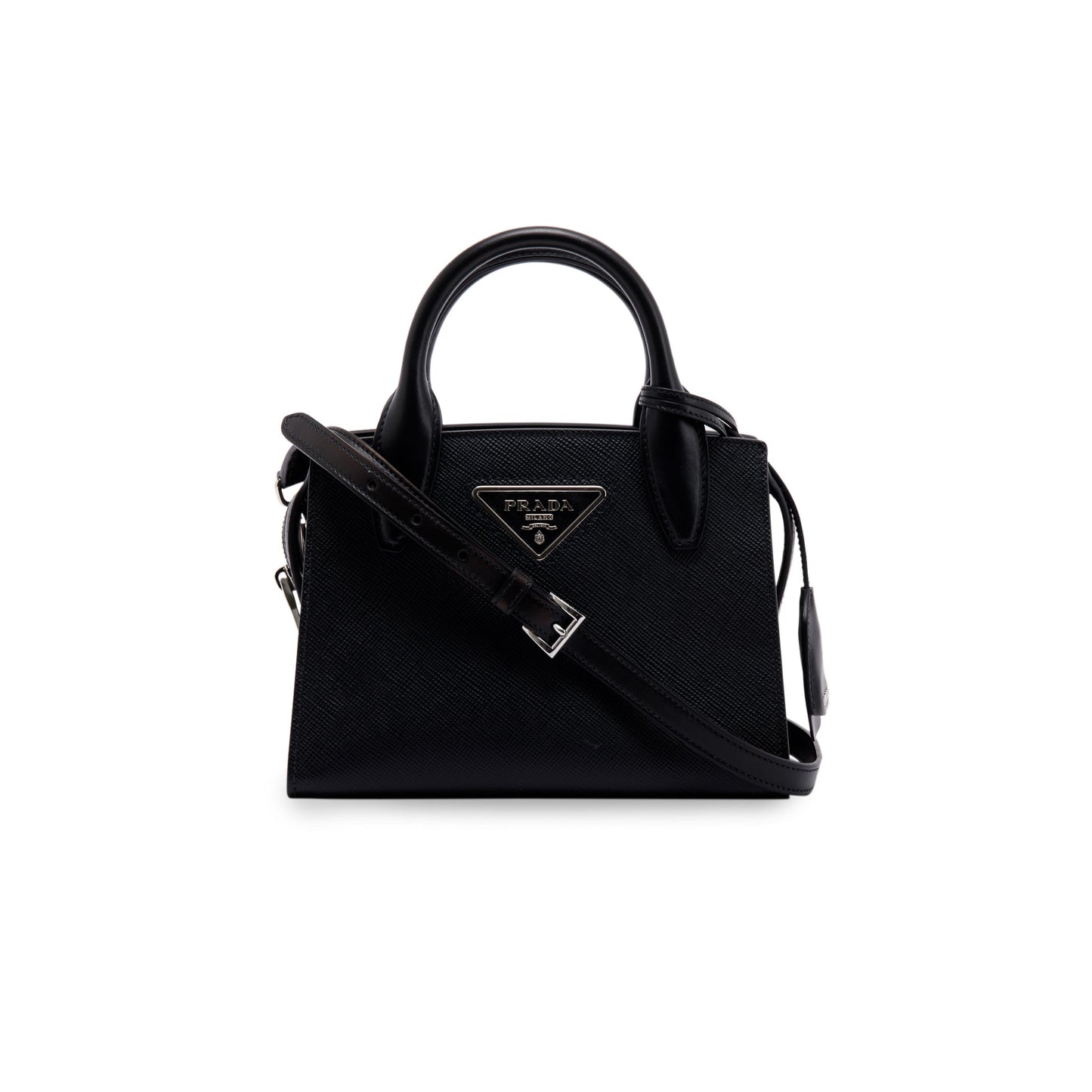 Prada Saffiano Cuir Kristen Bag With Strap Small Travel Bag