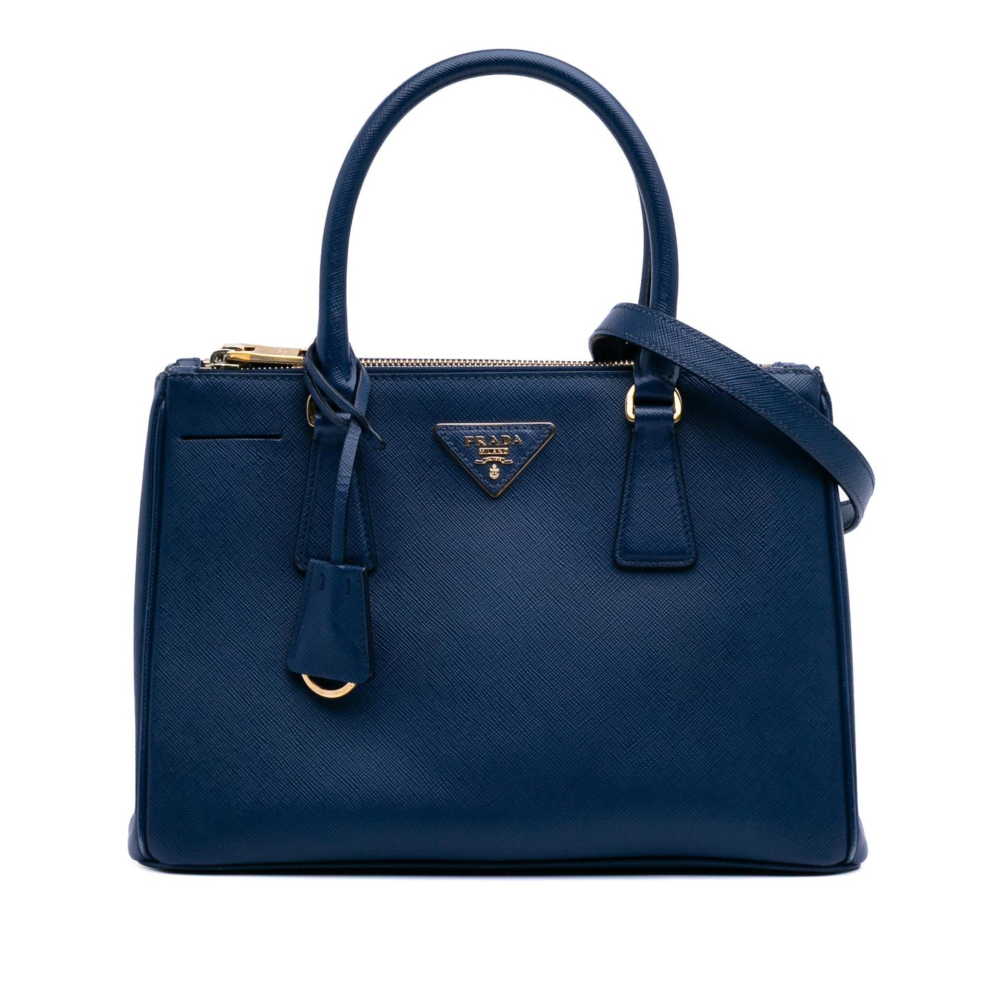 Prada Lux Galleria Double Satchel Saffiano Small Zip Satchel Bag Zip Satchel 1