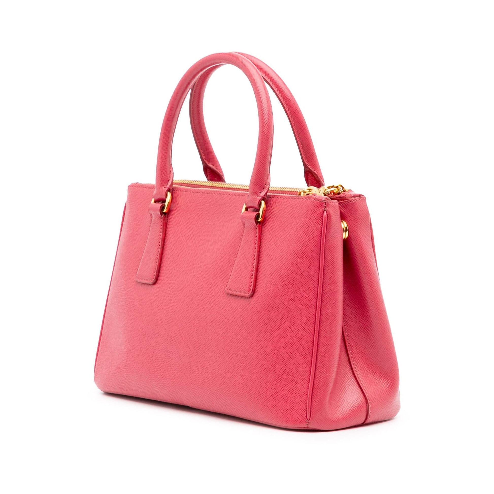 Prada Lux Galleria Double Satchel Saffiano Small Zip Satchel Bag Zip Satchel 7