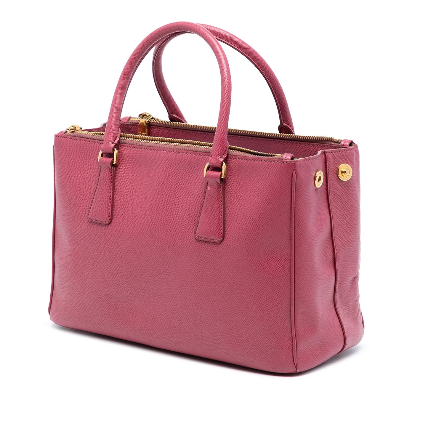 Prada Lux Galleria Double Satchel Saffiano Small Zip Satchel Bag Zip Satchel 14
