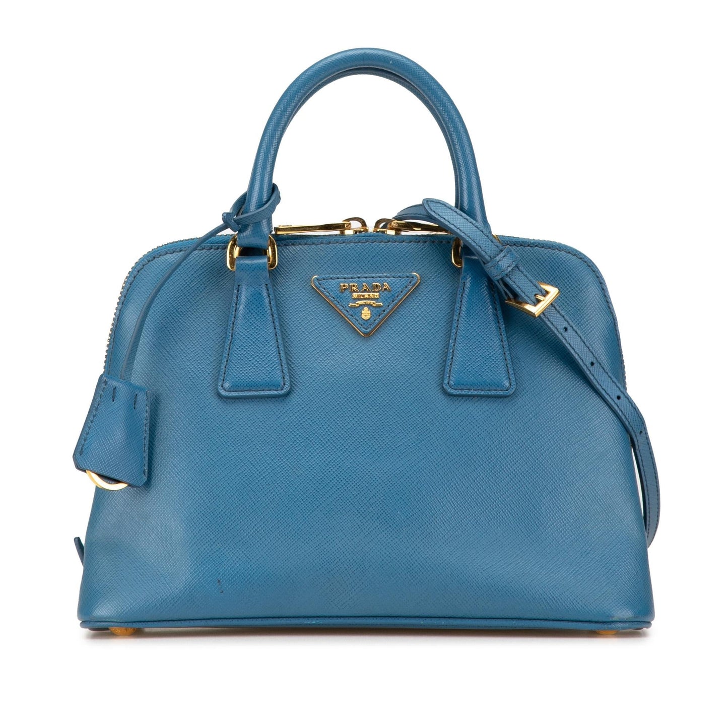 Prada Lux Promenade Satchel Saffiano Small Satchel Bag