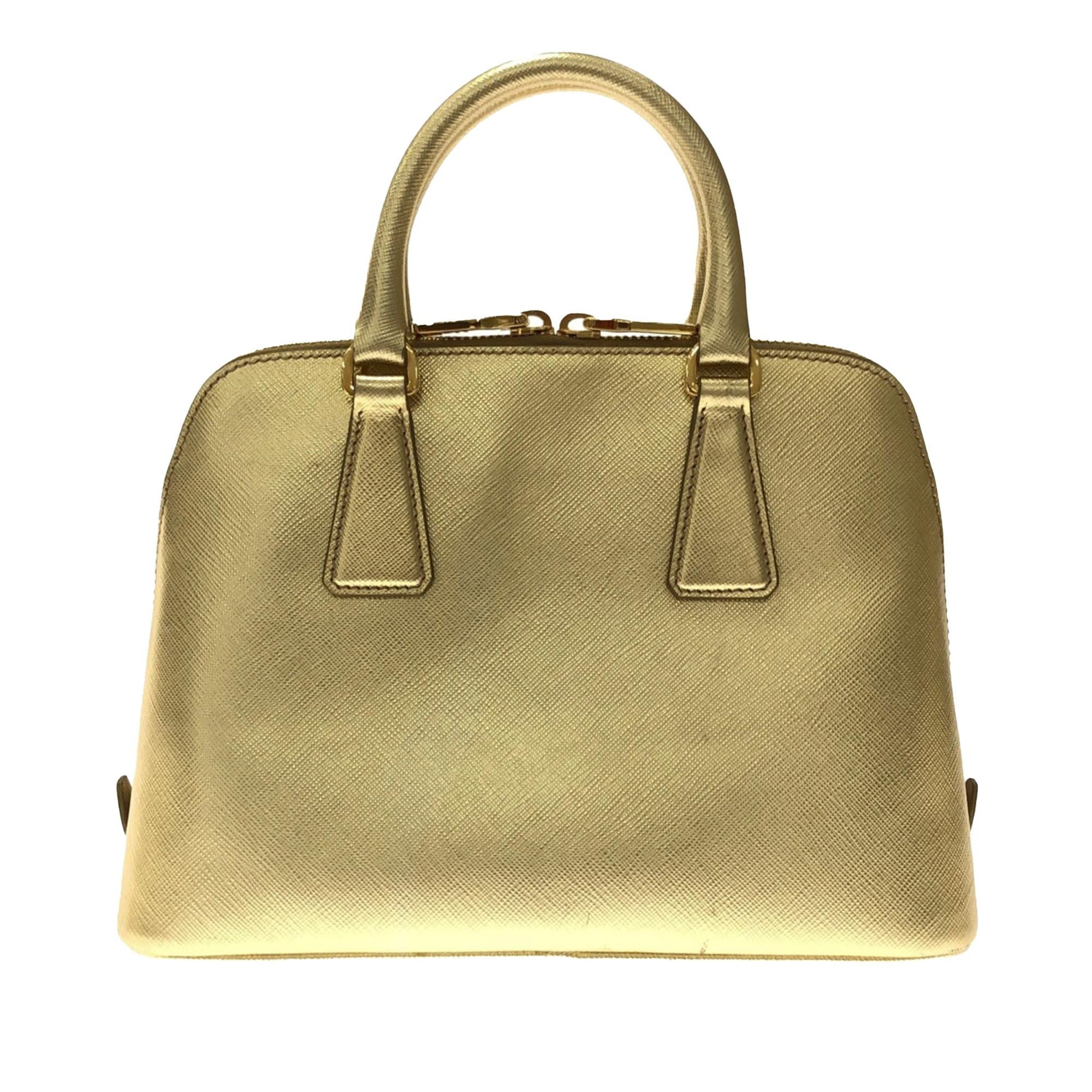 Prada Lux Promenade Shg Iwelfl Satchel Bag Saffiano Small