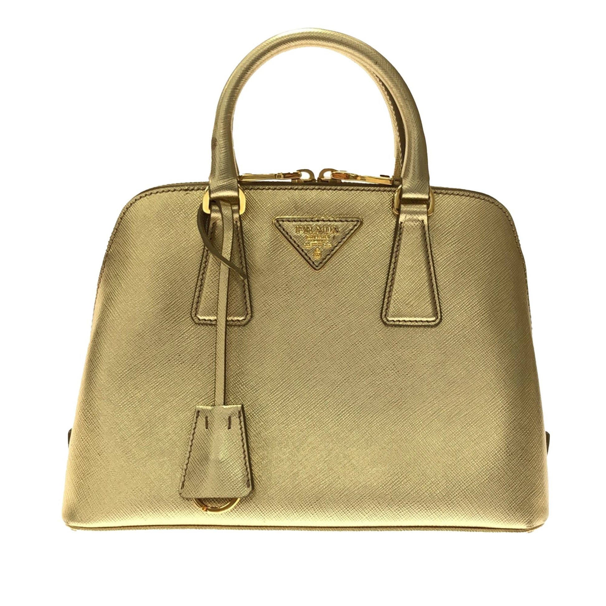 Prada Lux Promenade Shg Iwelfl Satchel Bag Saffiano Small