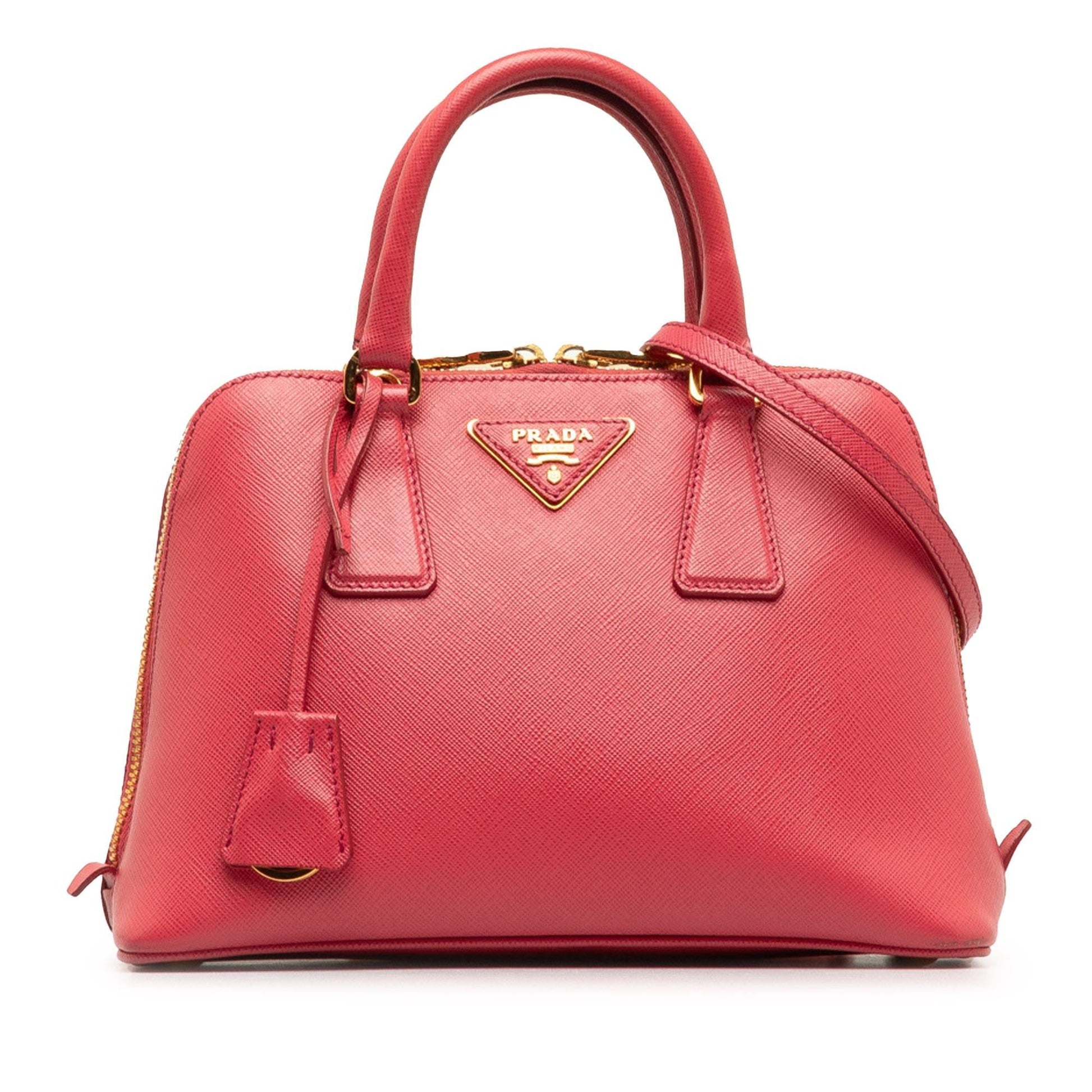 Prada Lux Promenade Shg 41Xkld Satchel Bag Saffiano Small