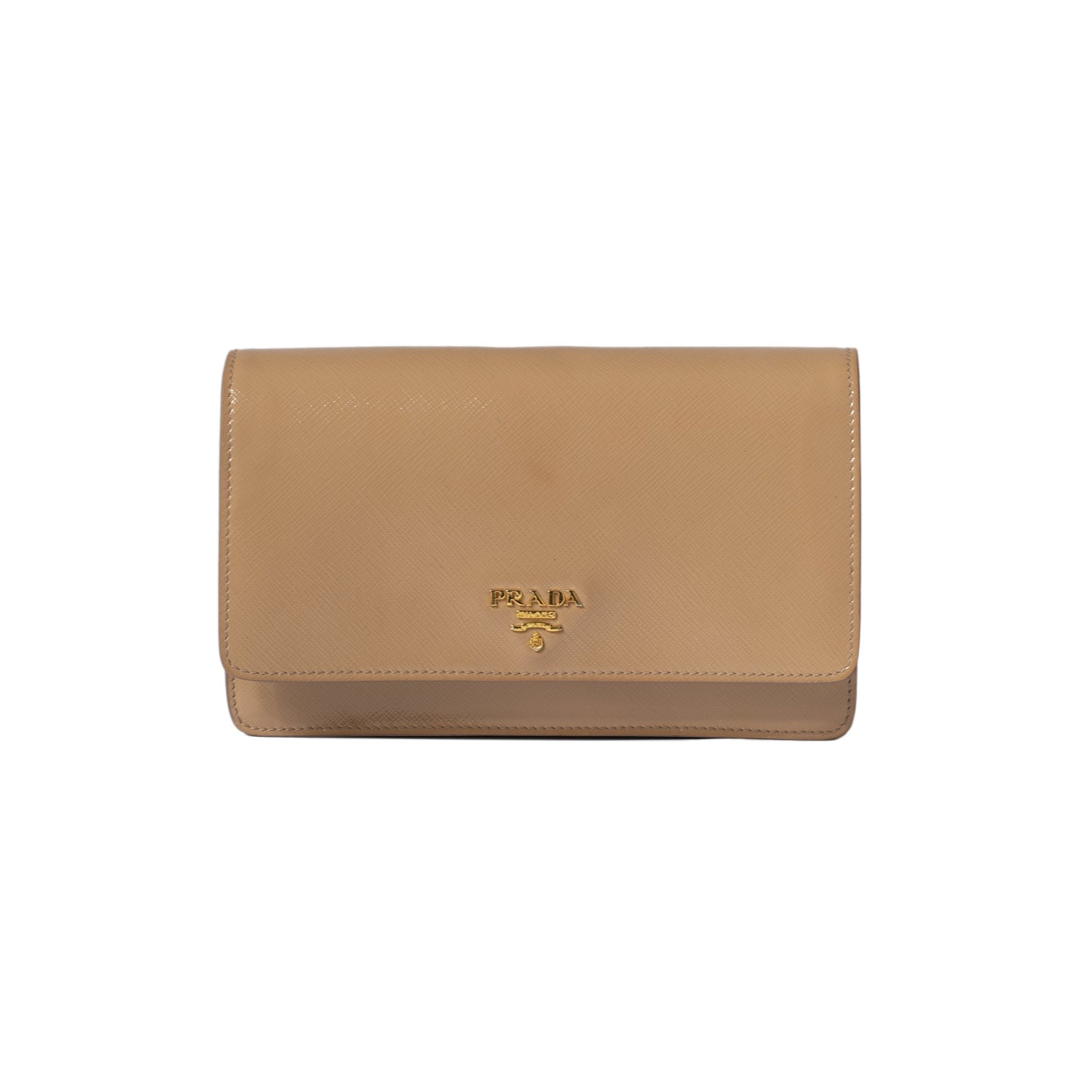 Prada Saffiano Vernice Crossbody Bag Small
