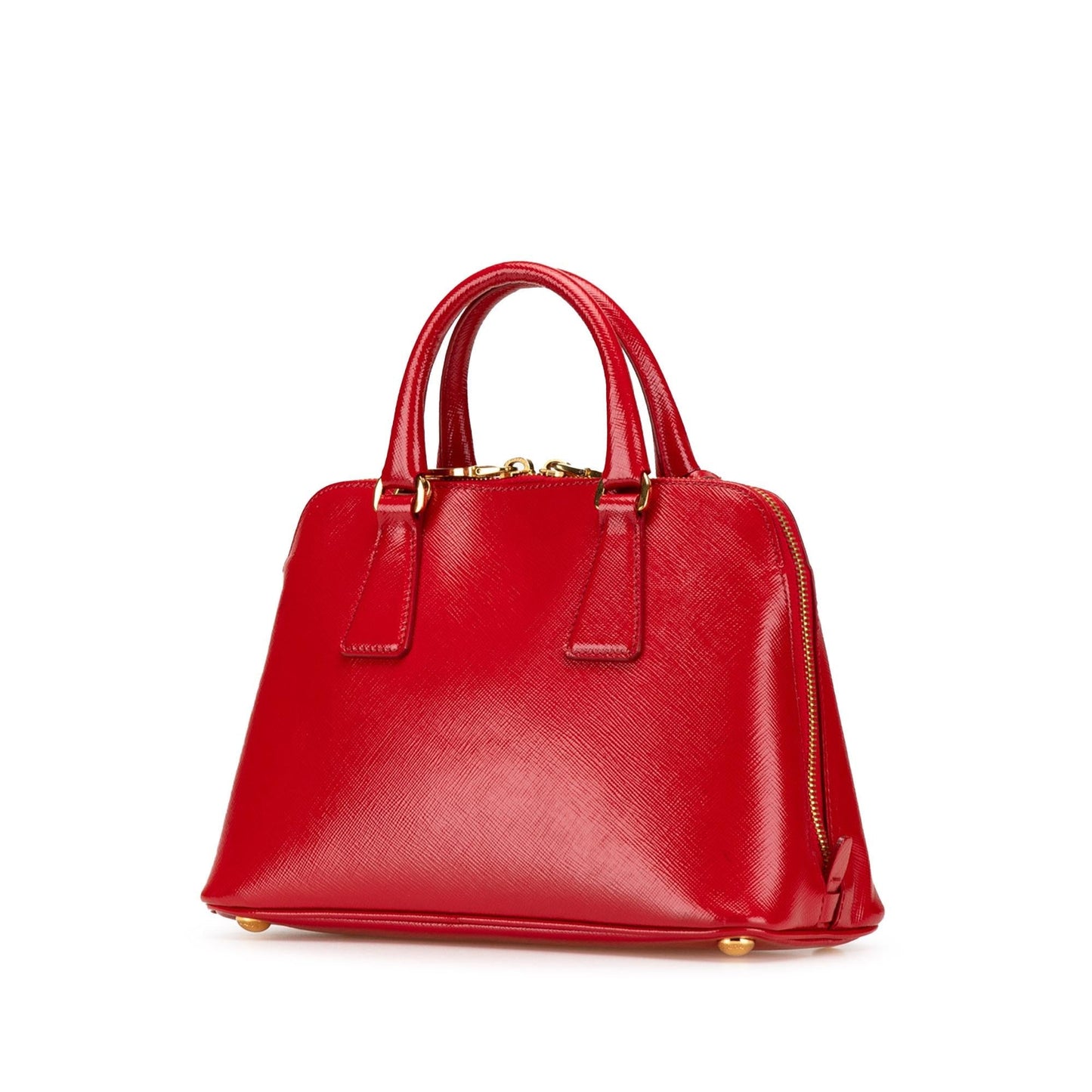 Prada Vernice Promenade Satchel Saffiano Small Satchel Bag