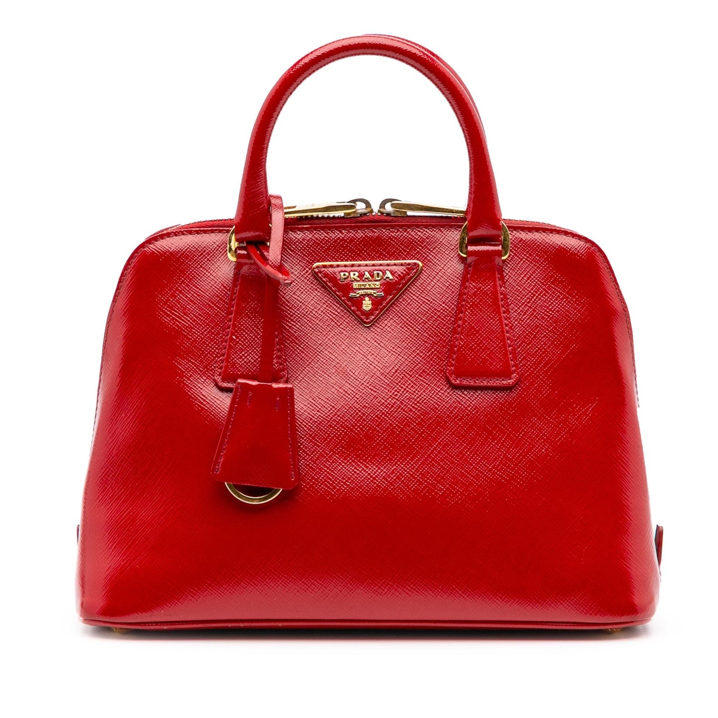 Prada Vernice Promenade Satchel Saffiano Small Satchel Bag Promenade Satchel 2