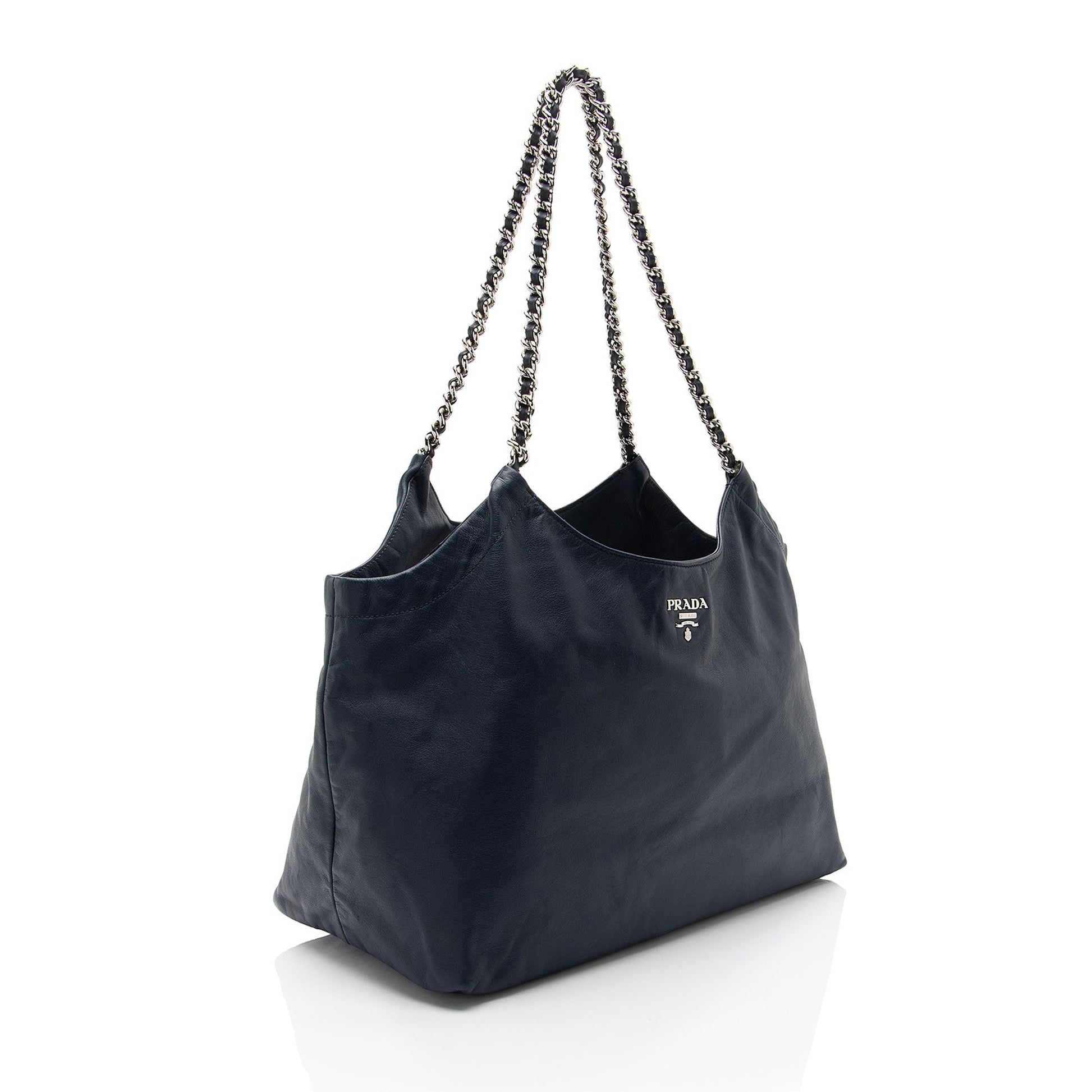 Prada Soft Tote Shf Cqmxto Saffiano Chain Tote Bag