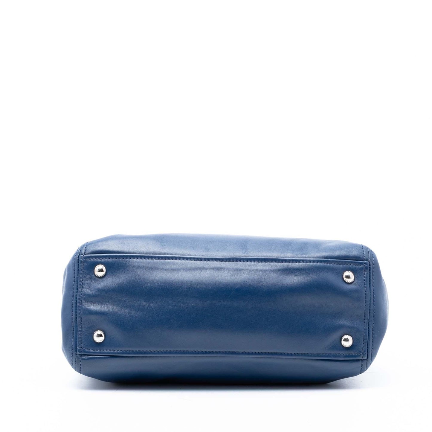 Prada Soft Calf Double Satchel Zip Satchel Bag