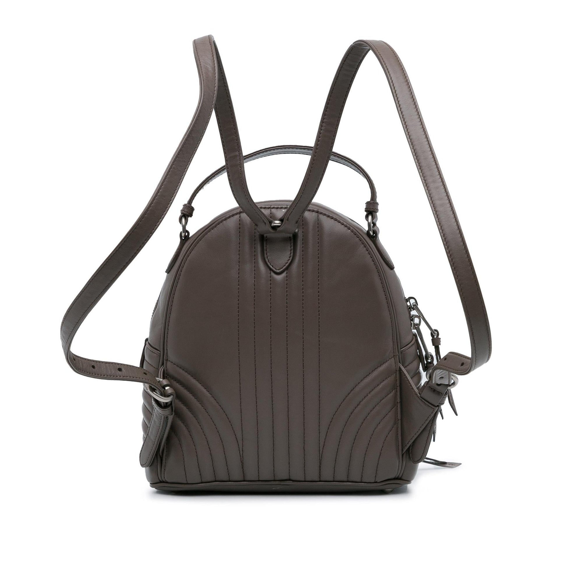 Prada Soft Calf Impunture Diagramme Backpack Shg Lmt8Uh