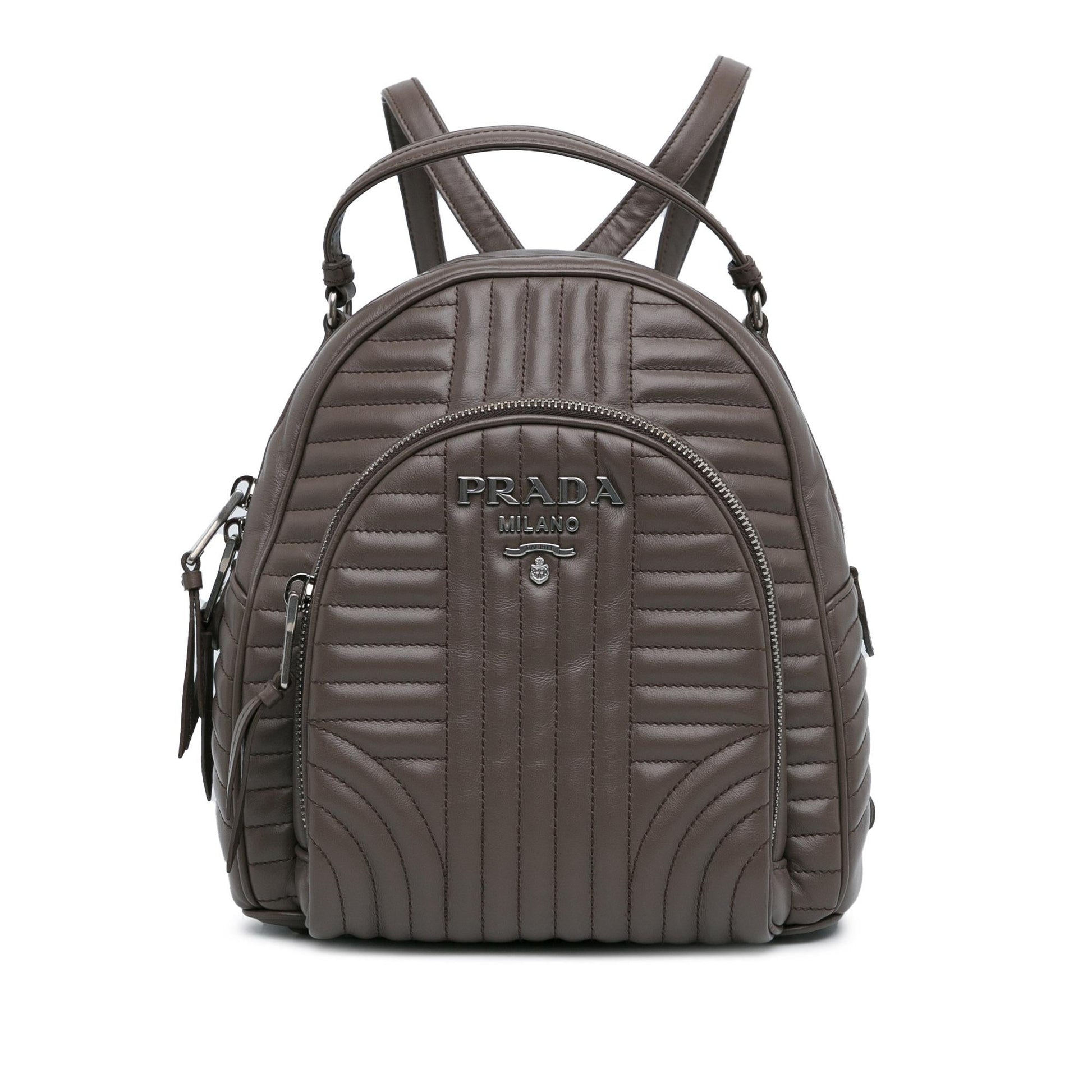 Prada Soft Calf Impunture Diagramme Backpack Shg Lmt8Uh